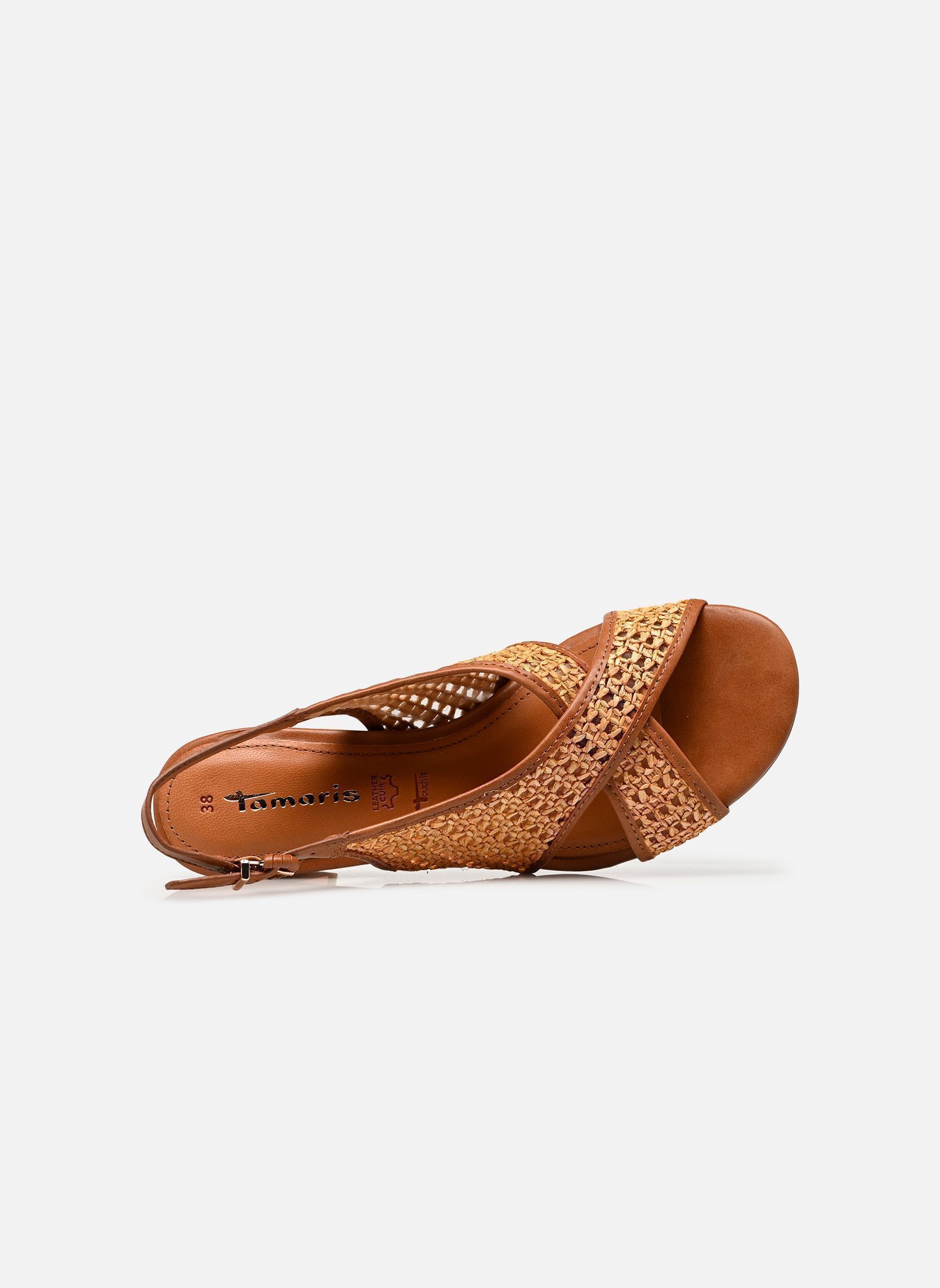 Sandales 28315-46 femme marron Tamaris Sandales 28315-46 femme marron COGNAC COMB