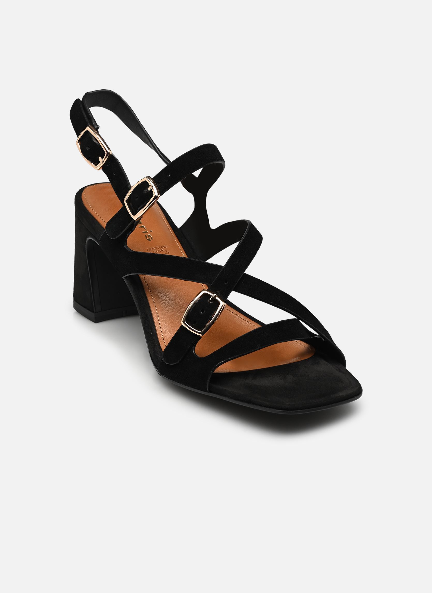 Sandalen 28340-46 dames zwart Tamaris Sandalen 28340-46 dames zwart BLACK SUEDE