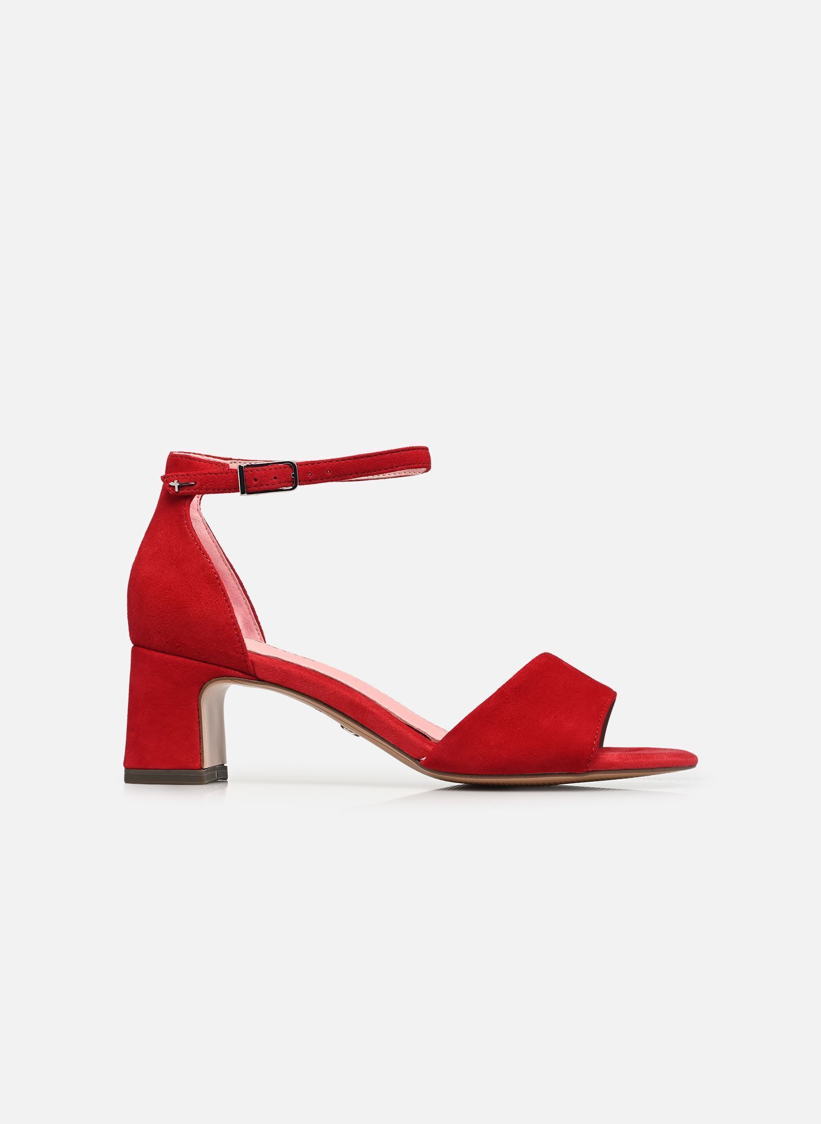 Sandalen 28347-46 damen rot Tamaris Sandalen 28347-46 damen rot RED