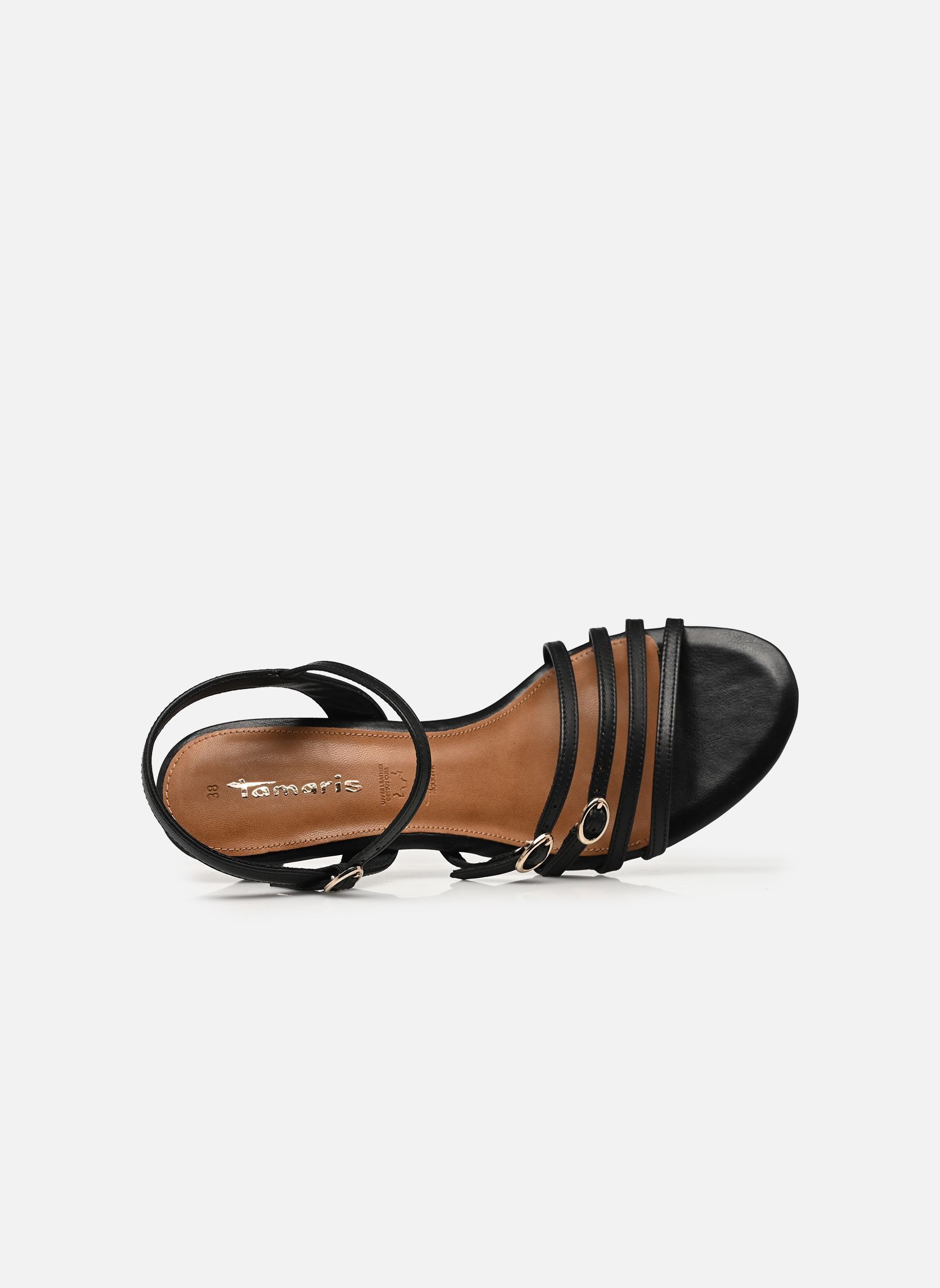 Sandalen 28351-46 damen schwarz Tamaris Sandalen 28351-46 damen schwarz BLACK
