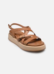Sandales compensées et plateformes 28365-46 femme marron
