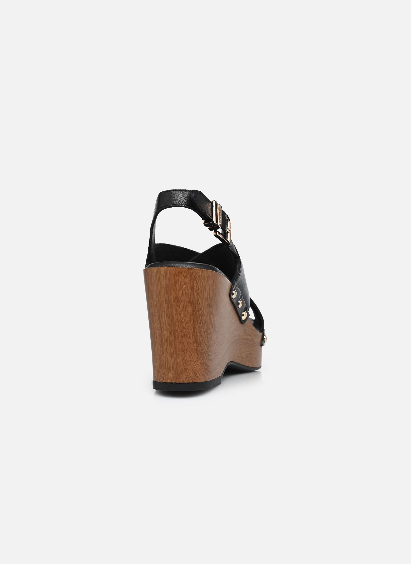 Sandales compensées et plateformes 28374-46 femme noir Tamaris Sandales compensées et plateformes 28374-46 femme noir BLACK