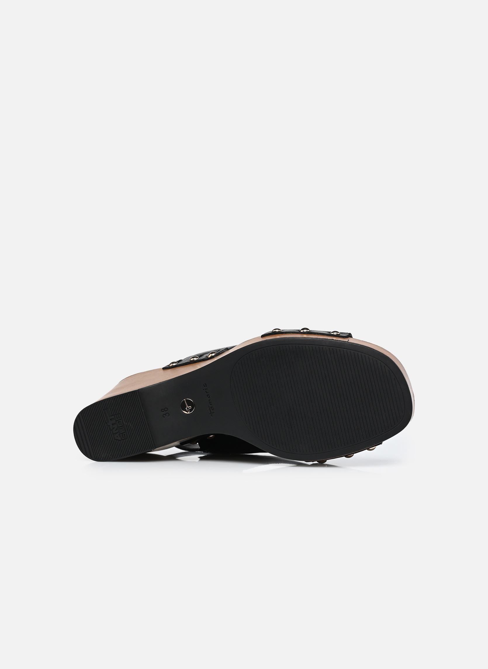 Sandales compensées et plateformes 28374-46 femme noir Tamaris Sandales compensées et plateformes 28374-46 femme noir BLACK