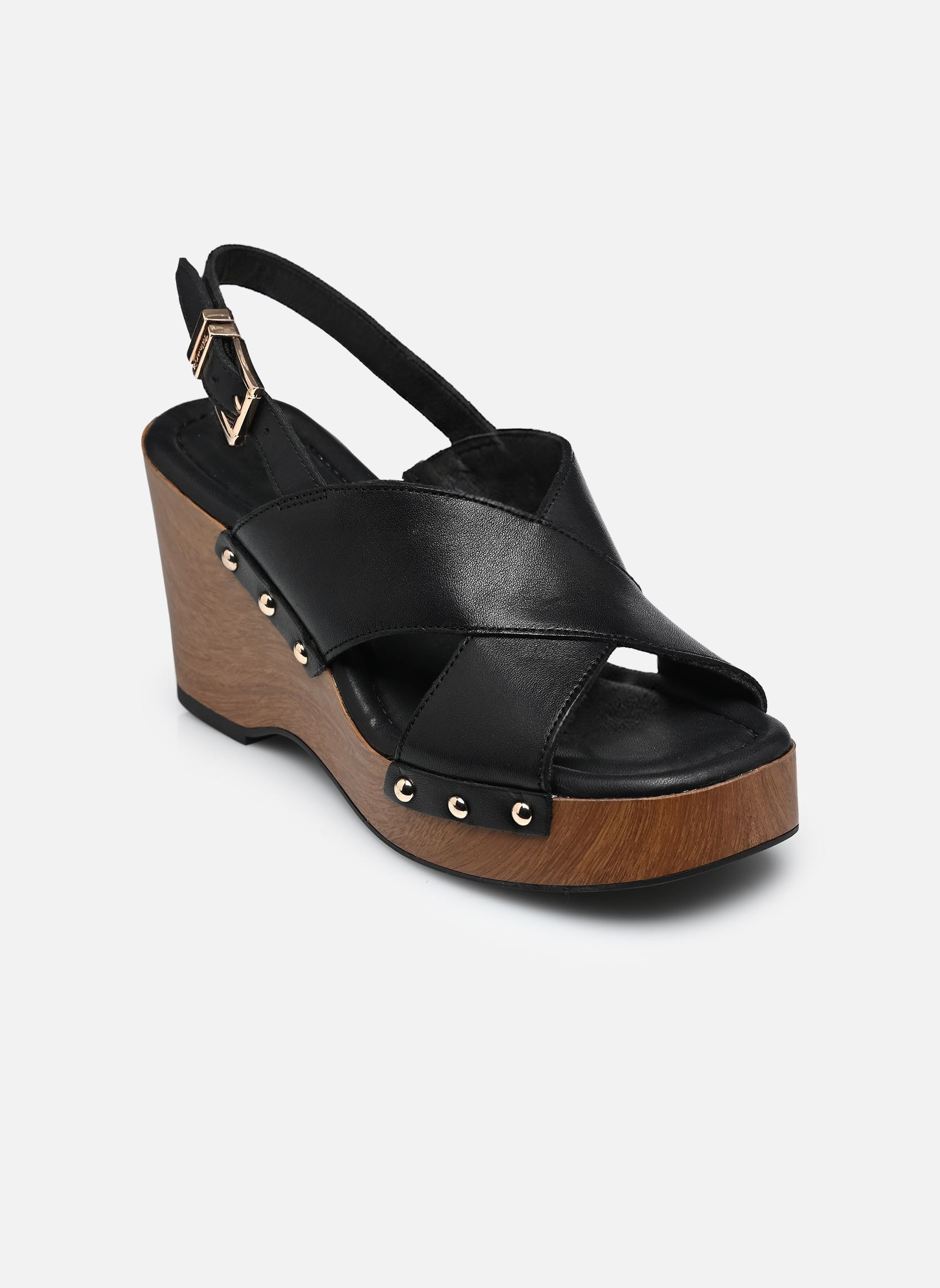Sandales compensées et plateformes 28374-46 femme noir Tamaris Sandales compensées et plateformes 28374-46 femme noir BLACK