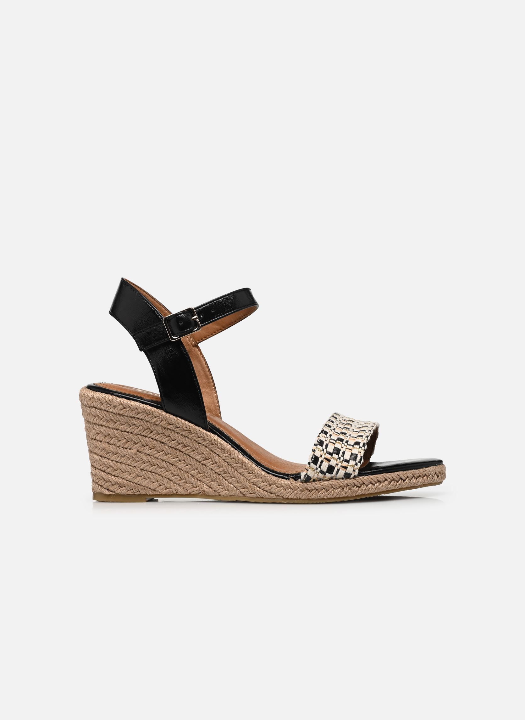 Keil- und Plateau-Espadrilles 28376-46 damen schwarz Tamaris Keil- und Plateau-Espadrilles 28376-46 damen schwarz BLACK COMB