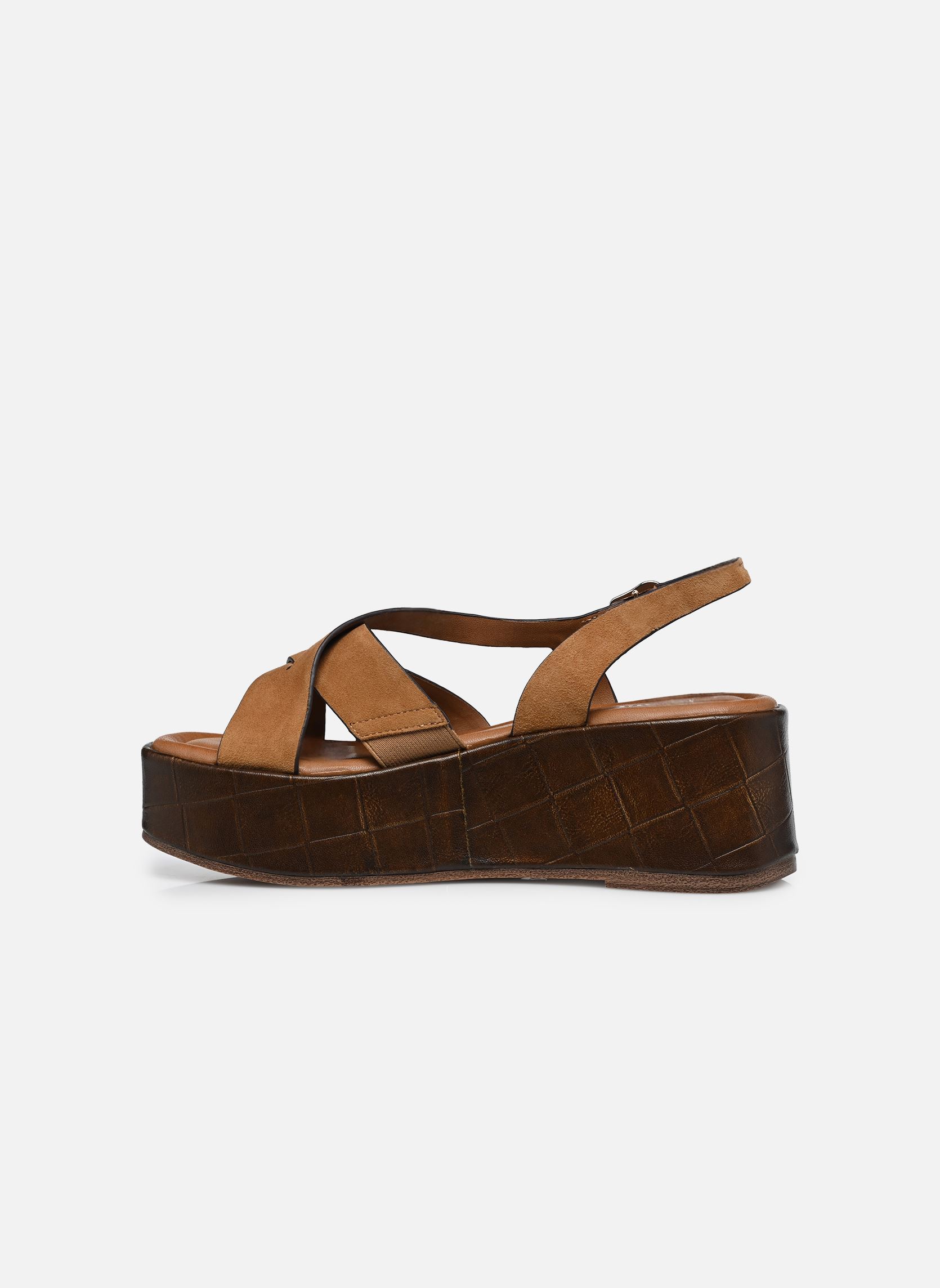 Sandales compensées et plateformes 28380-46 femme marron Tamaris Sandales compensées et plateformes 28380-46 femme marron COGNAC