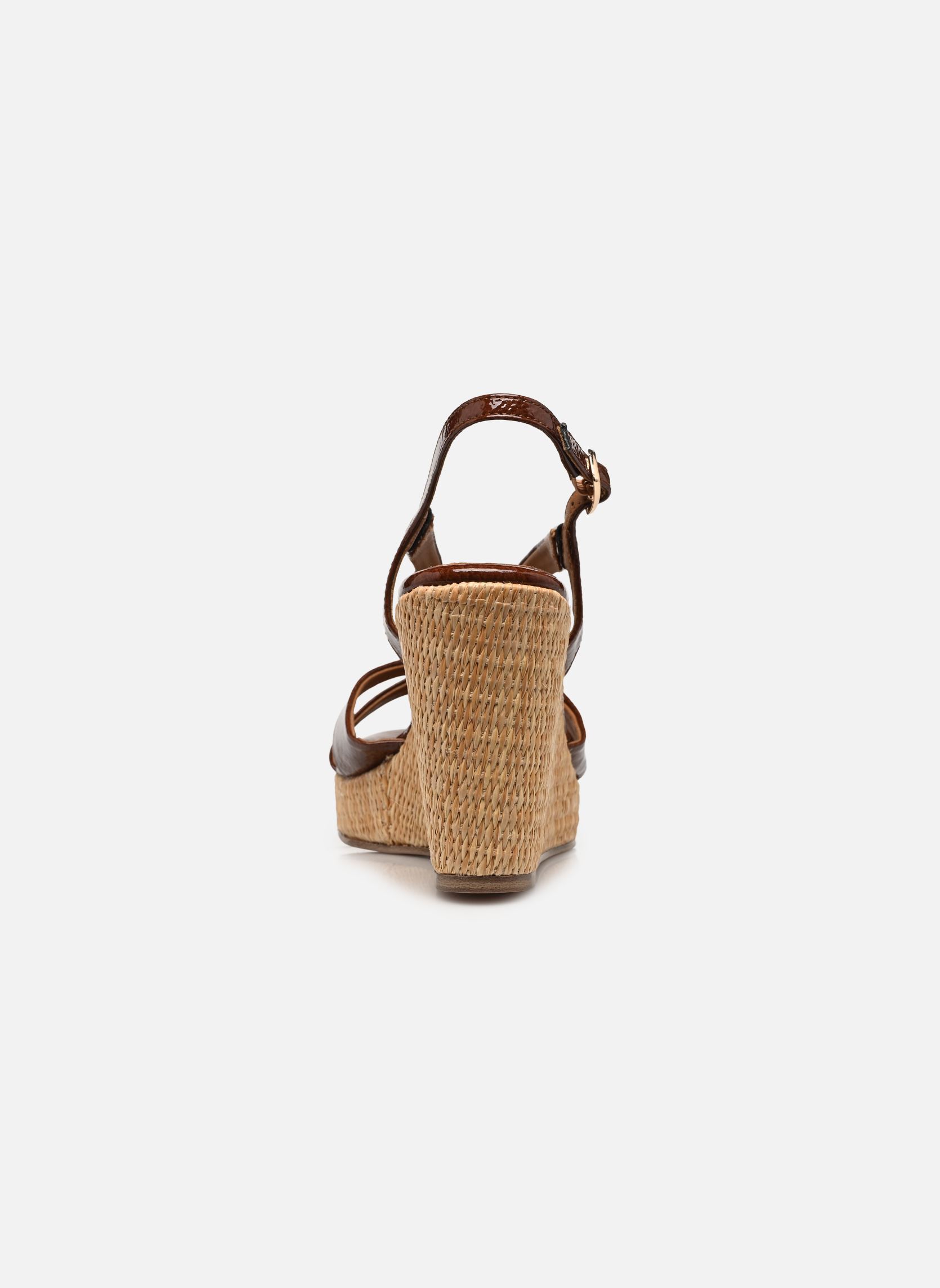 Keil- und Plateausandalen 28381-46 damen braun Tamaris Keil- und Plateausandalen 28381-46 damen braun COGNAC PATENT