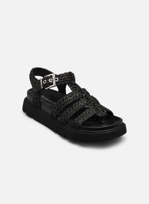 Tamaris Sandales compensées et plateformes 28402-46 femme noir