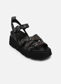 Sandales compensées et plateformes 28511-46 femme noir