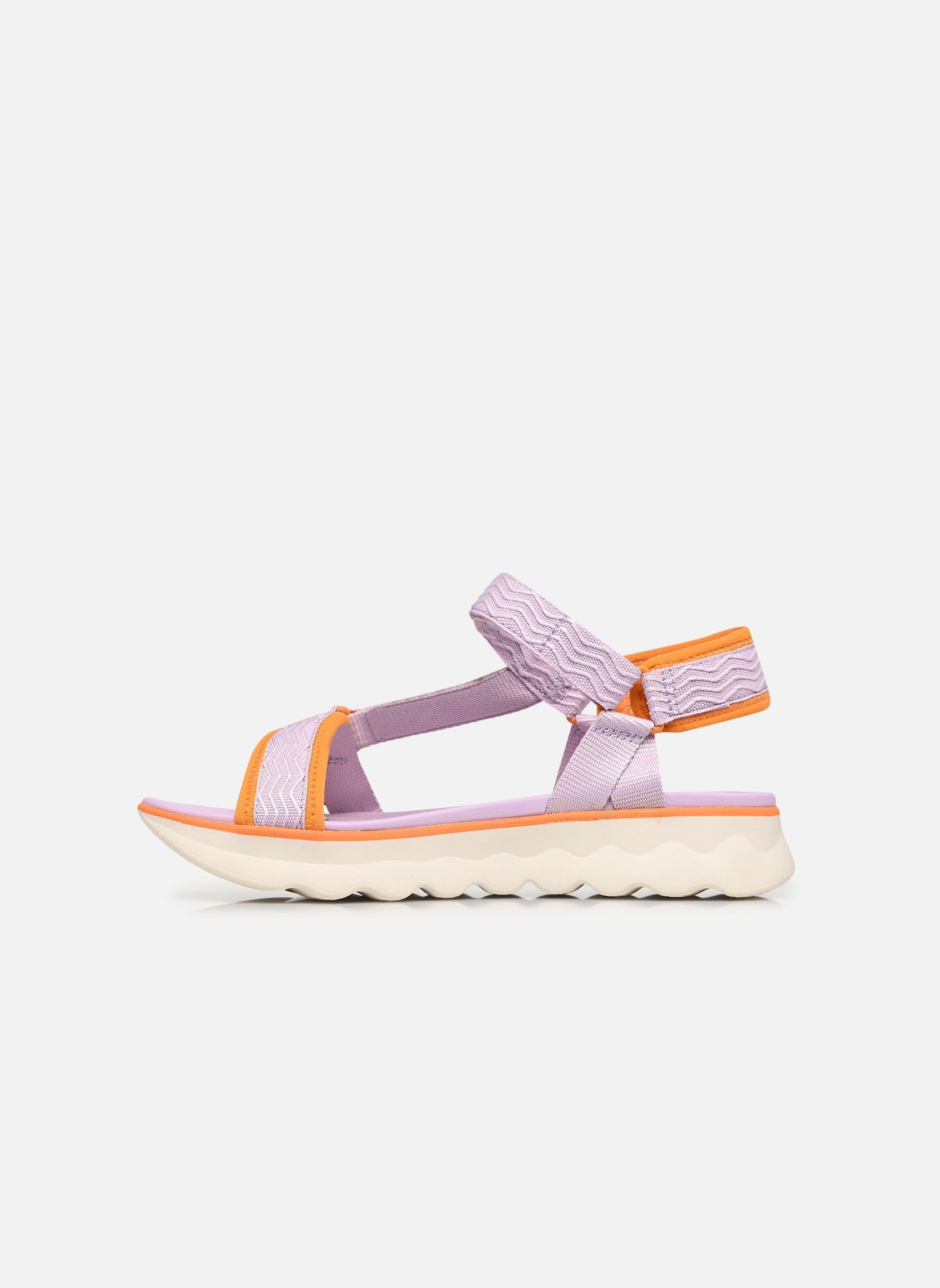 Sandales compensées et plateformes 28700-46 femme violet Tamaris Sandales compensées et plateformes 28700-46 femme violet LILAC COMB