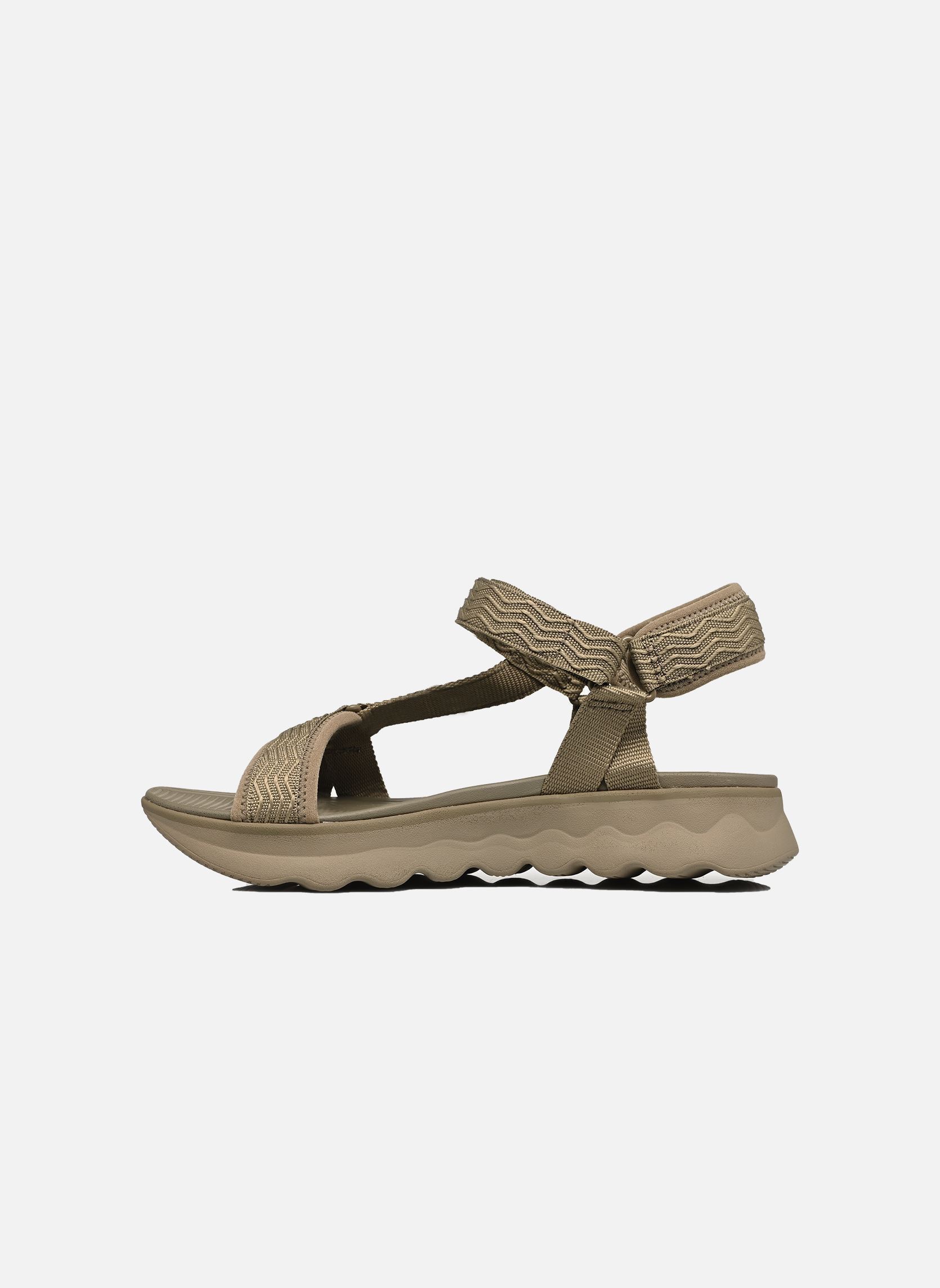 Sandales compensées et plateformes 28700-46 femme vert Tamaris Sandales compensées et plateformes 28700-46 femme vert OLIVE