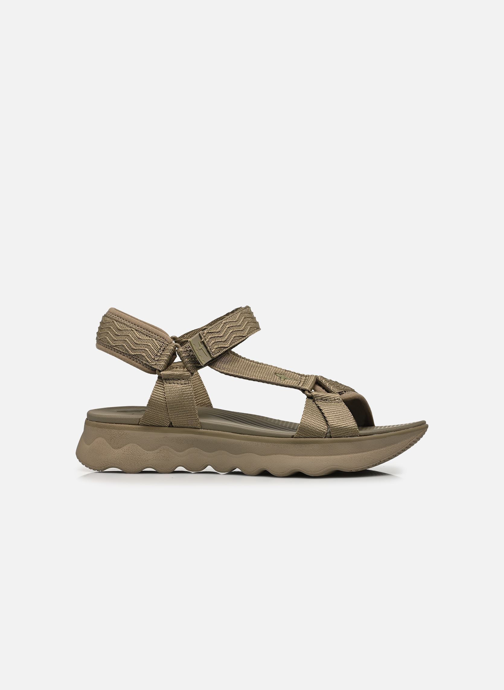 Sandales compensées et plateformes 28700-46 femme vert Tamaris Sandales compensées et plateformes 28700-46 femme vert OLIVE