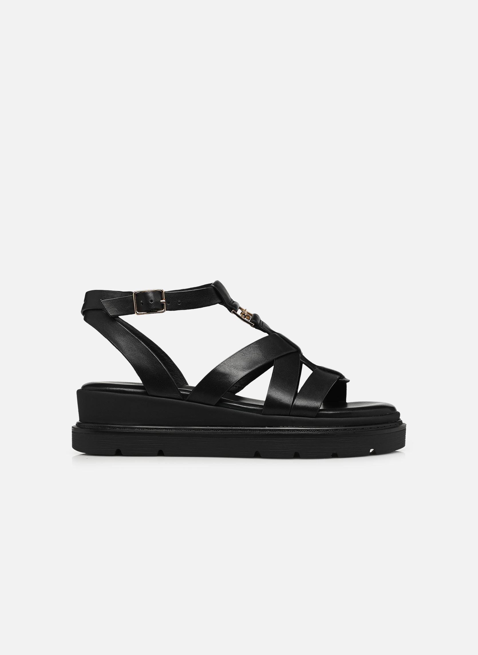 Sandales compensées et plateformes 28709-46 femme noir Tamaris Sandales compensées et plateformes 28709-46 femme noir BLACK