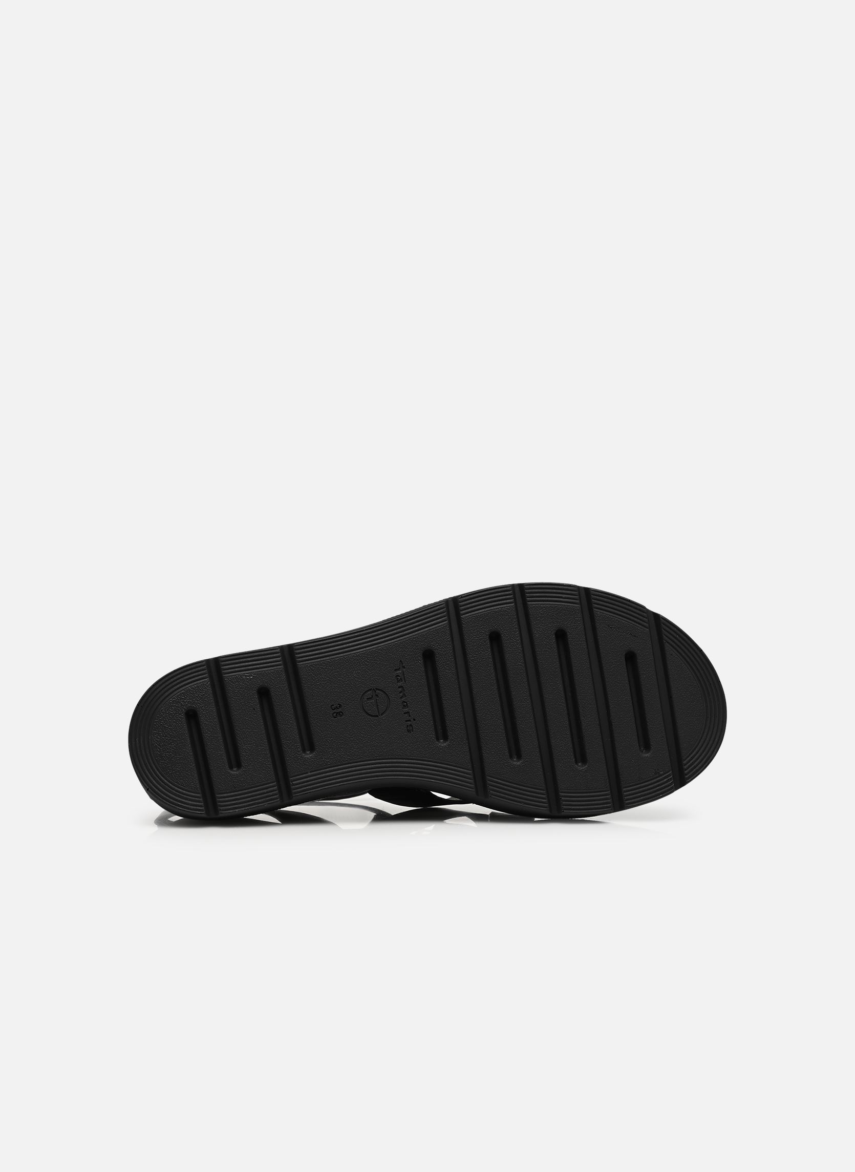Sandales compensées et plateformes 28709-46 femme noir Tamaris Sandales compensées et plateformes 28709-46 femme noir BLACK