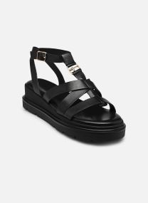 Sandales compensées et plateformes 28709-46 femme marron
