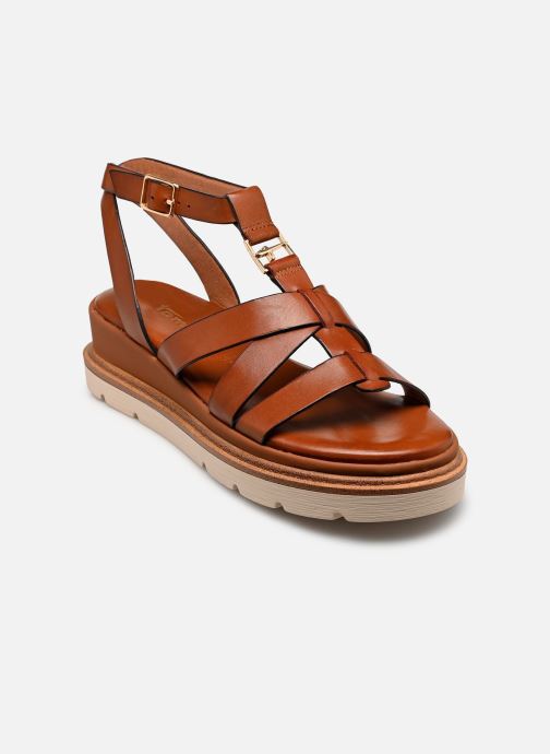 Tamaris Sandales compensées et plateformes 28709-46 femme marron