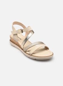 Sandales compensées et plateformes 28713-46 femme blanc Tamaris Sandales compensées et plateformes 28713-46 femme blanc IVORY
