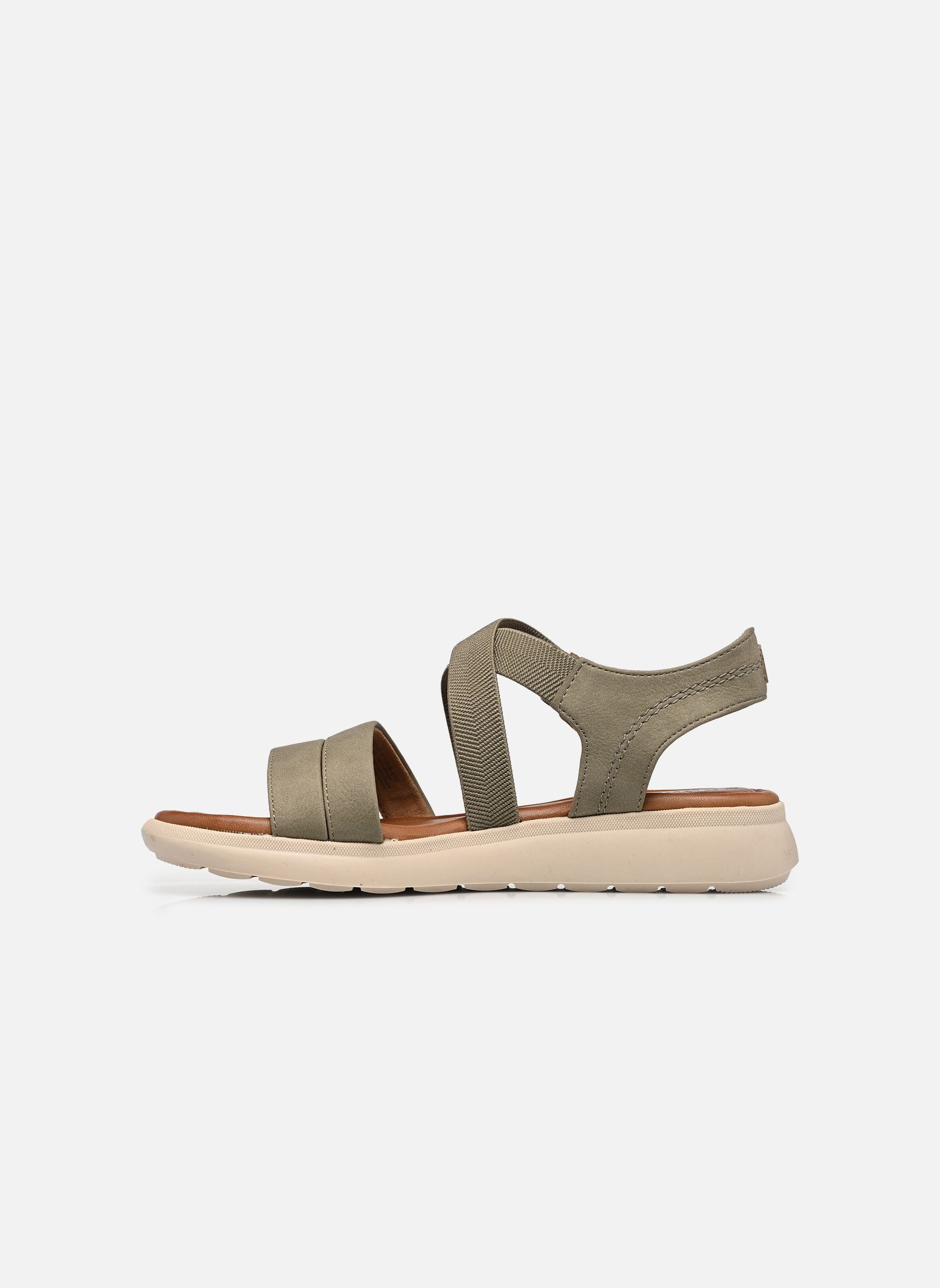 Sandales compensées et plateformes 28726-46 femme vert Tamaris Sandales compensées et plateformes 28726-46 femme vert OLIVE
