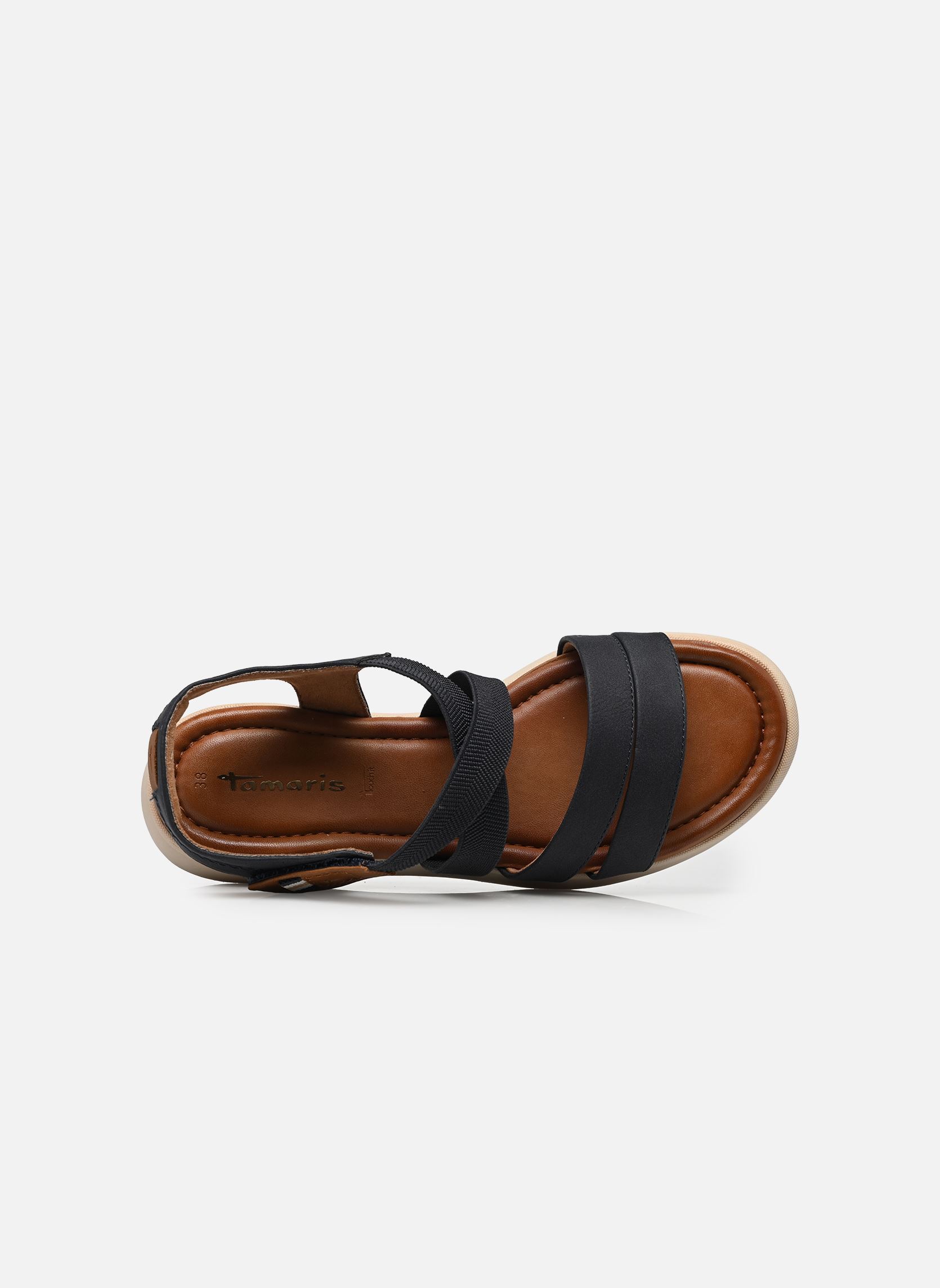 Keil- und Plateausandalen 28726-46 damen blau Tamaris Keil- und Plateausandalen 28726-46 damen blau NAVY