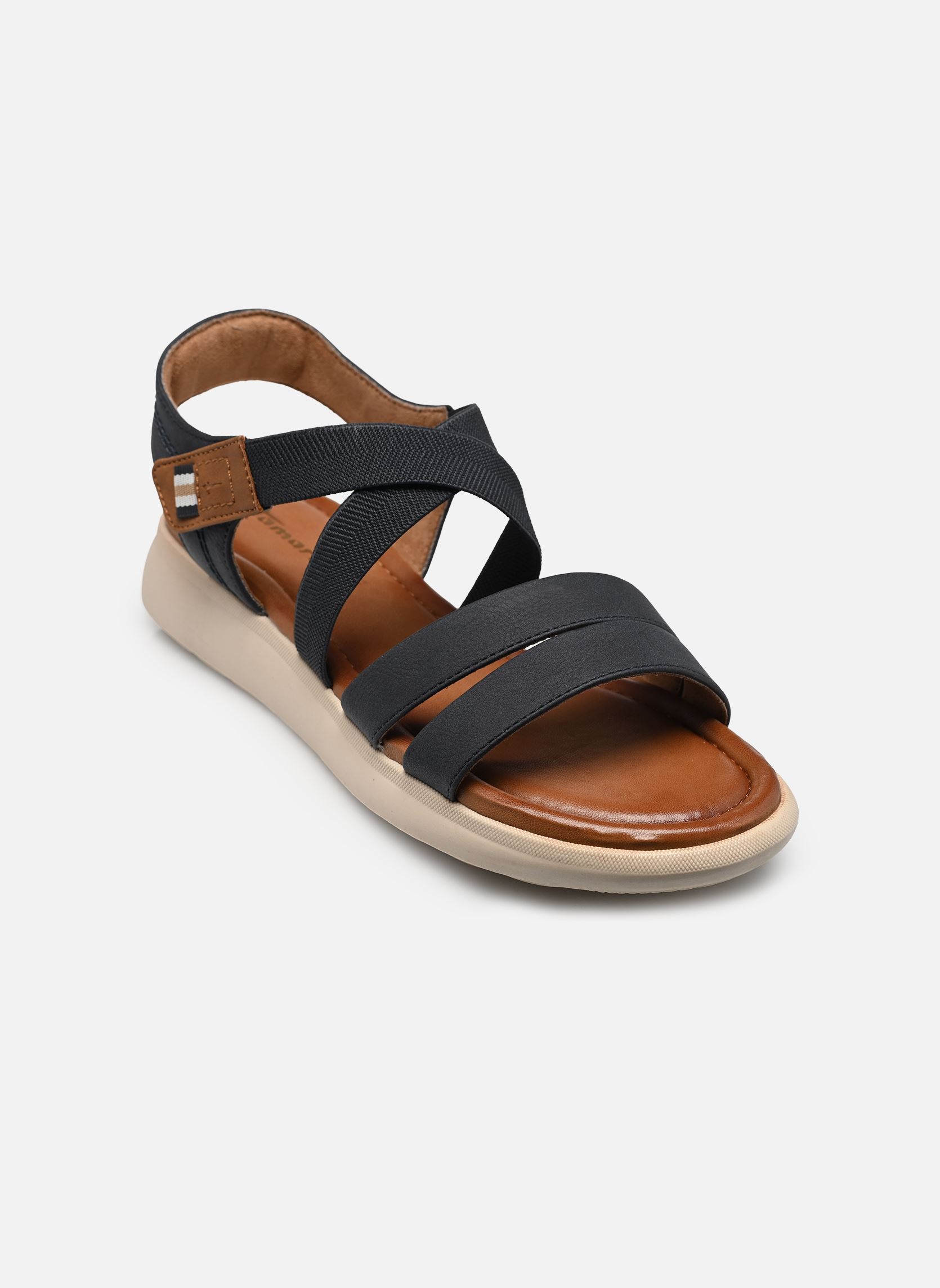 Keil- und Plateausandalen 28726-46 damen blau Tamaris Keil- und Plateausandalen 28726-46 damen blau NAVY