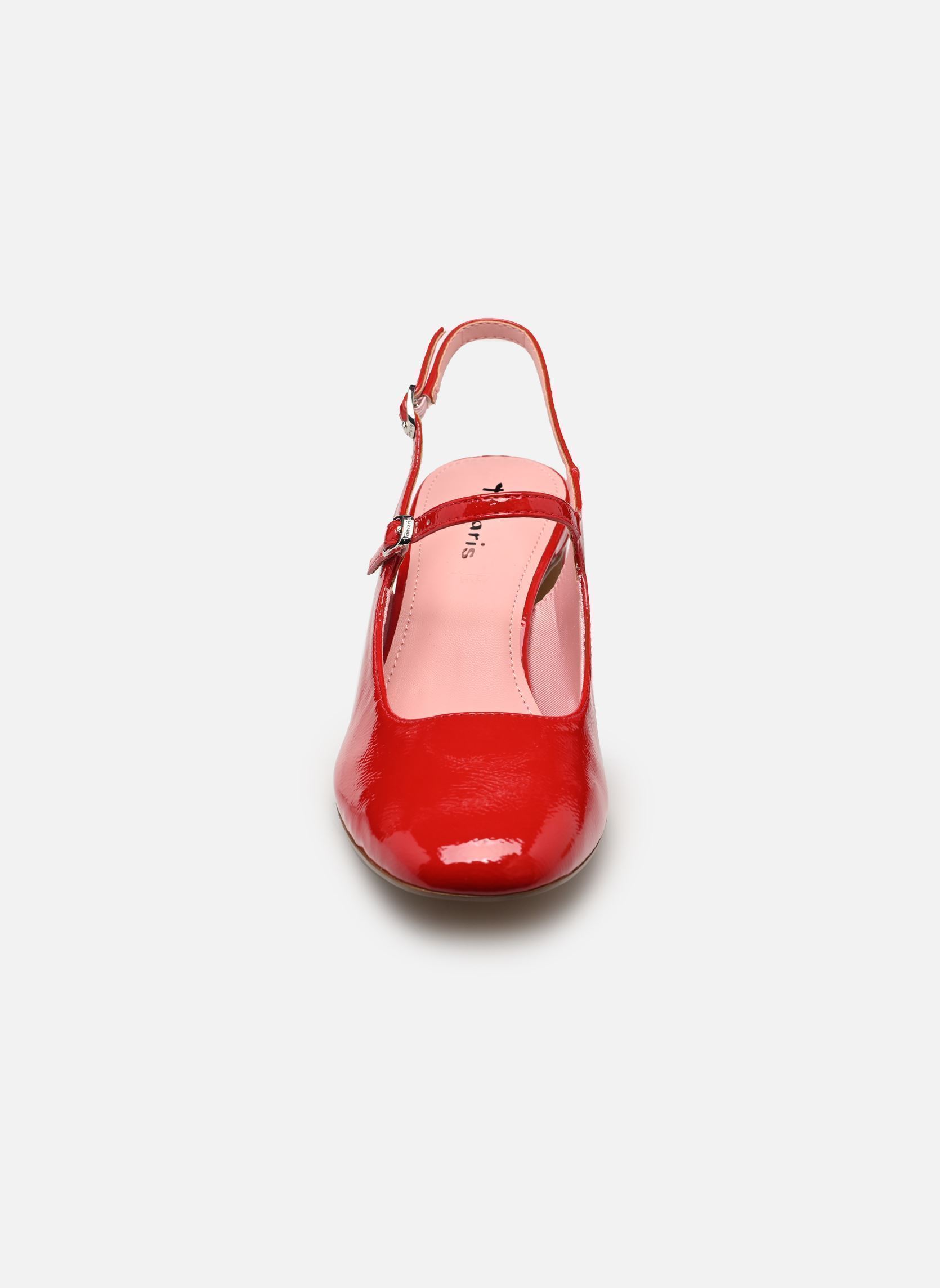 Pumps mit Riemchen 29601-46 damen rot Tamaris Pumps mit Riemchen 29601-46 damen rot RED PATENT