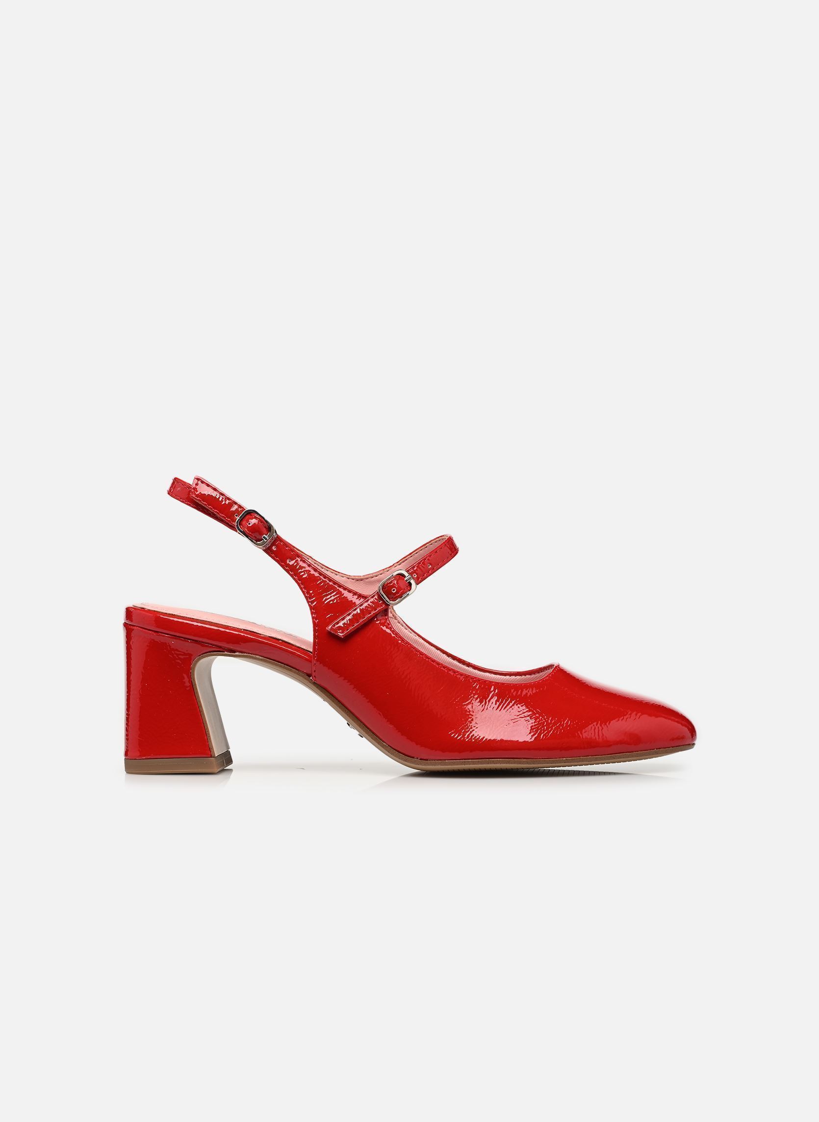 Pumps mit Riemchen 29601-46 damen rot Tamaris Pumps mit Riemchen 29601-46 damen rot RED PATENT