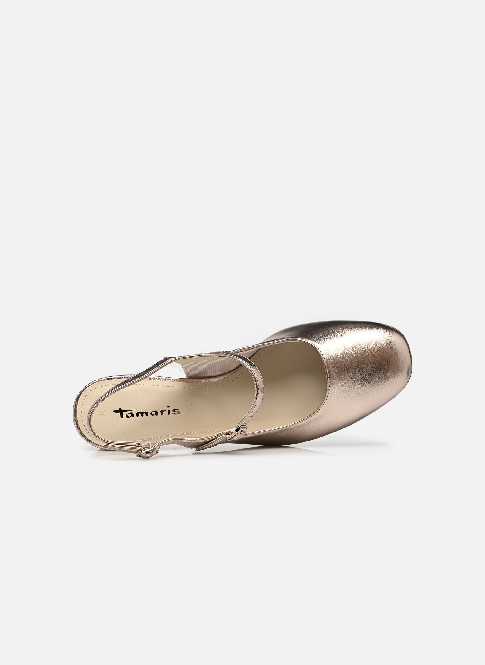 Pumps mit Riemchen 29601-46 damen gold und bronze Tamaris Pumps mit Riemchen 29601-46 damen gold und bronze LIGHT GOLD