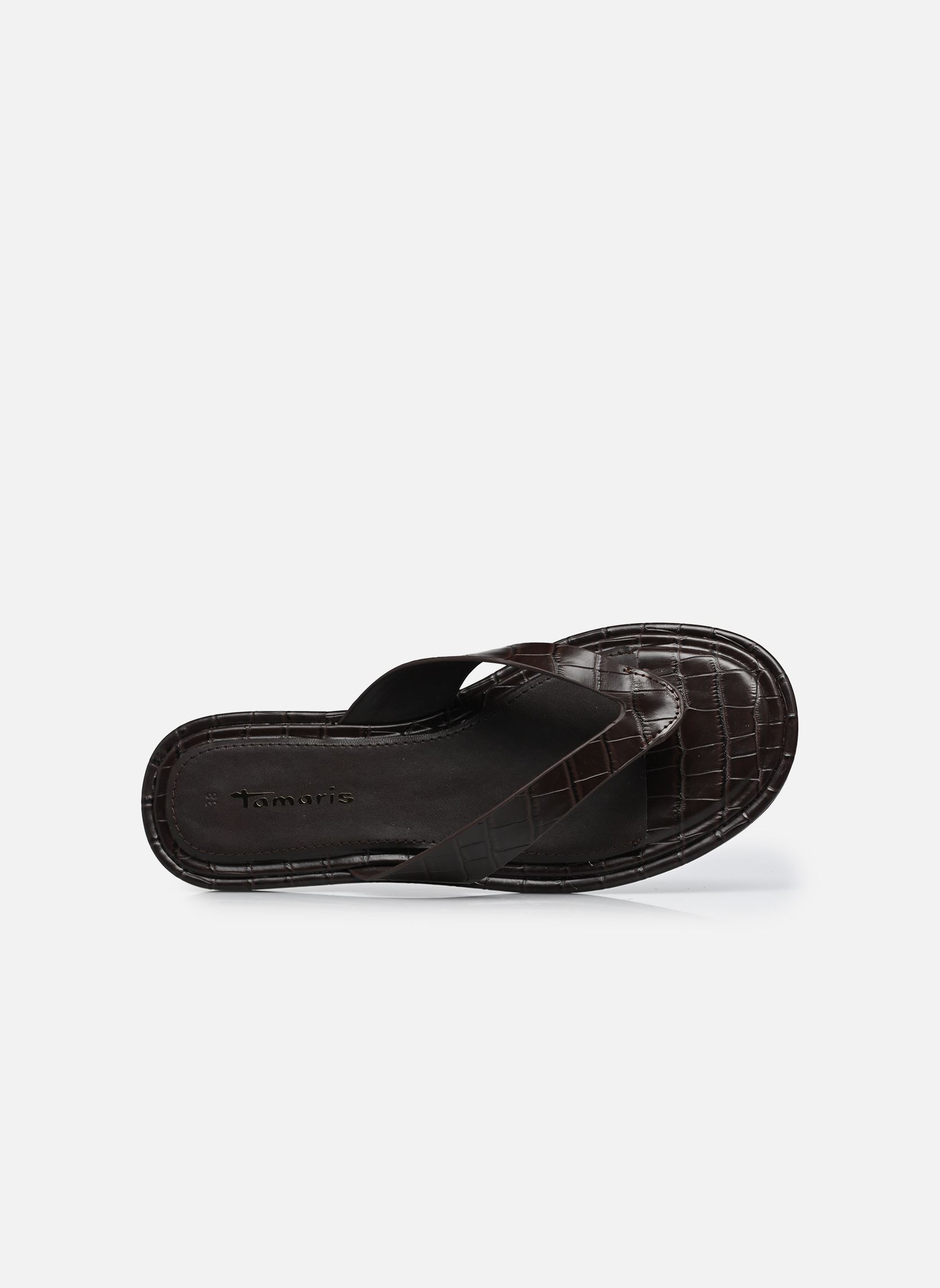 Muilen 27106-46 dames bruin Tamaris Muilen 27106-46 dames bruin MOCCA CROCO