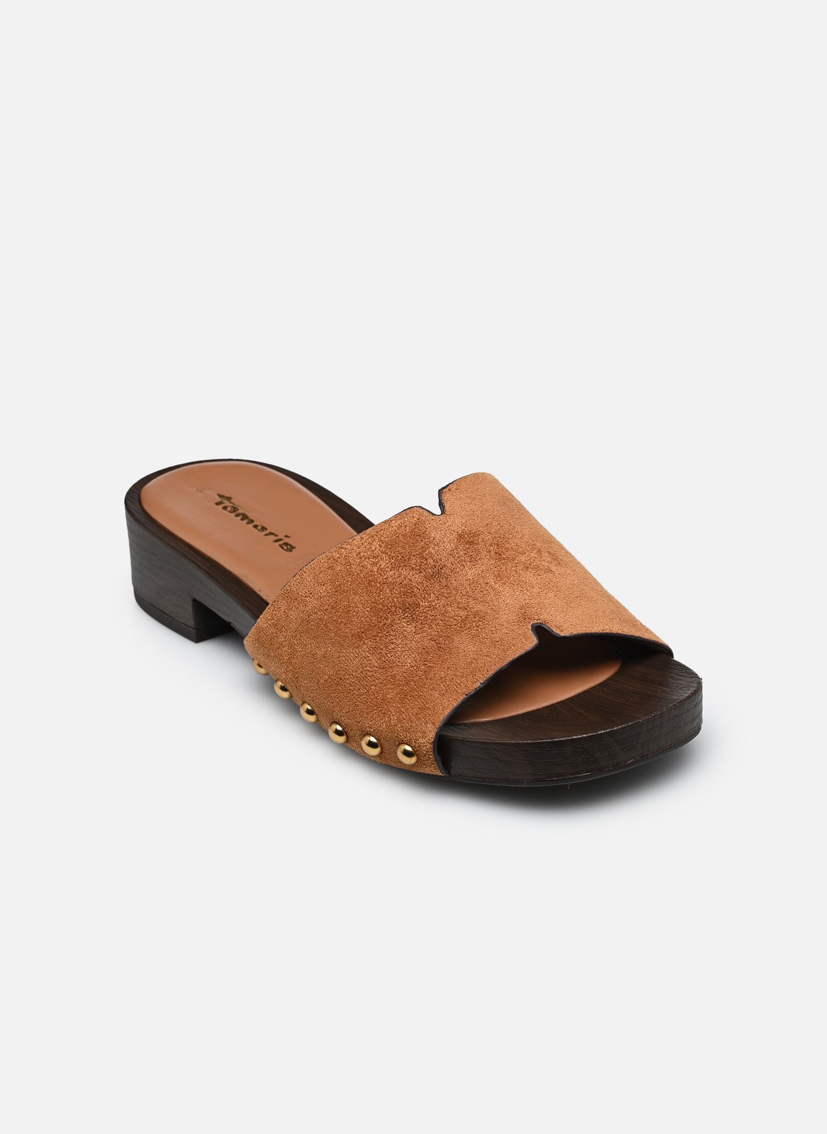 Pantoletten 27118-46 damen braun Tamaris Pantoletten 27118-46 damen braun COGNAC