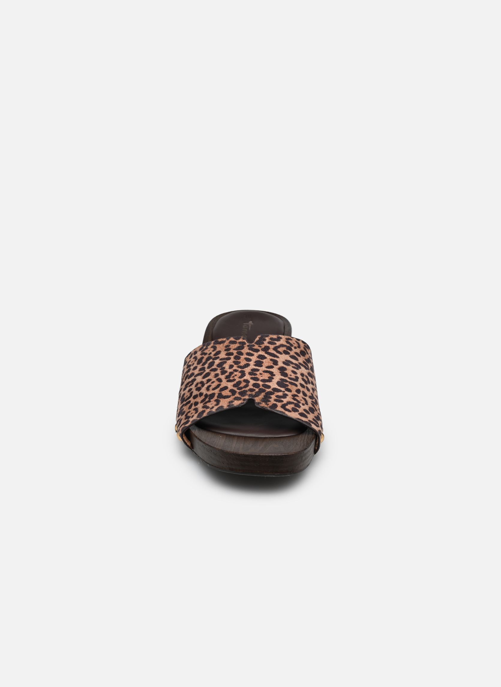 Pantoletten 27118-46 damen braun Tamaris Pantoletten 27118-46 damen braun COGNAC LEOPARD