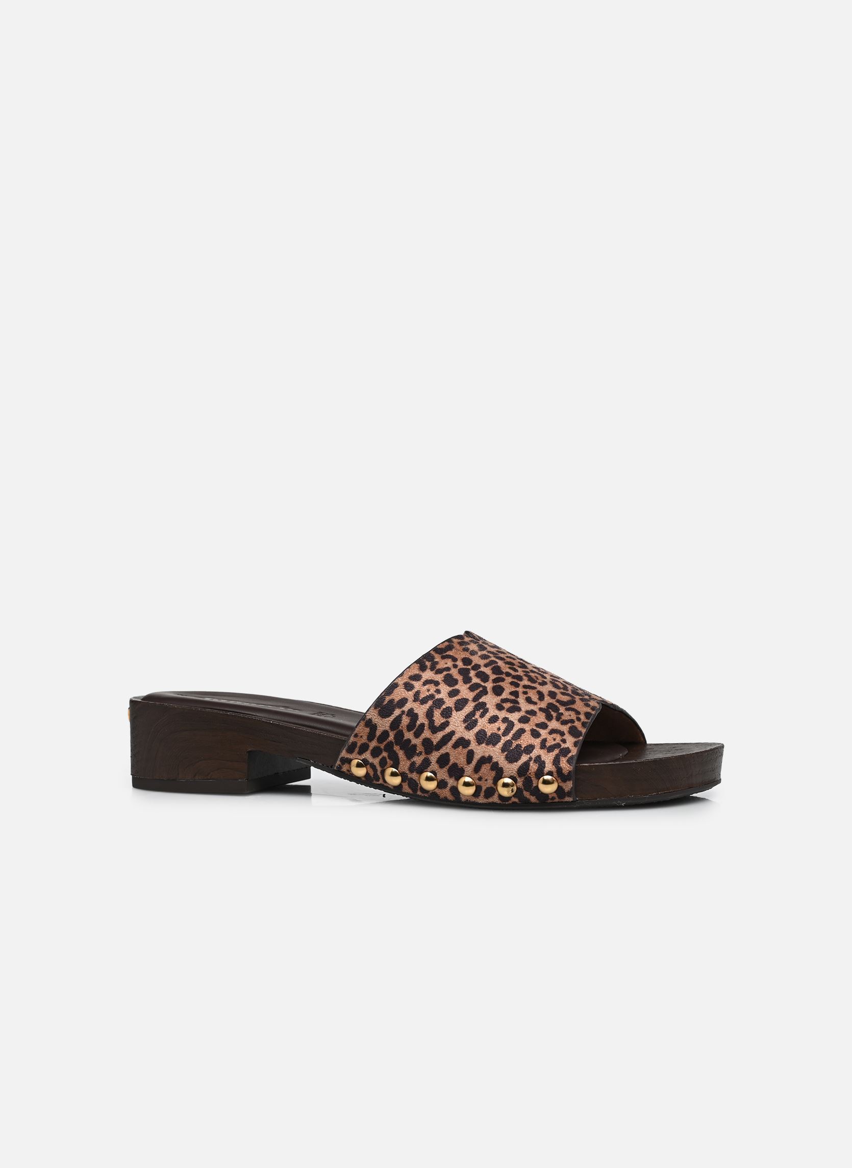 Pantoletten 27118-46 damen braun Tamaris Pantoletten 27118-46 damen braun COGNAC LEOPARD