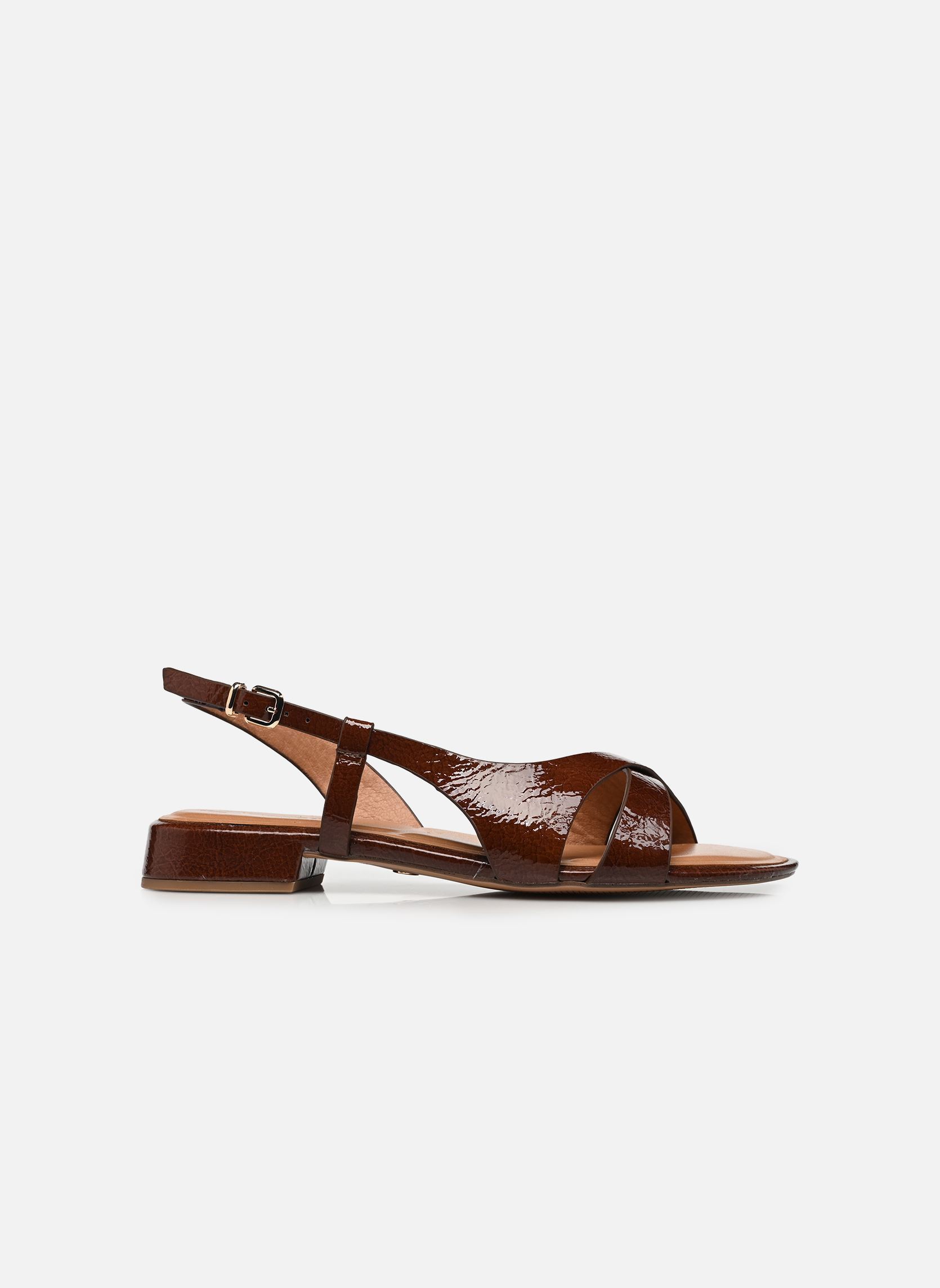 Sandalen 28123-46 dames bruin Tamaris Sandalen 28123-46 dames bruin COGNAC PATENT