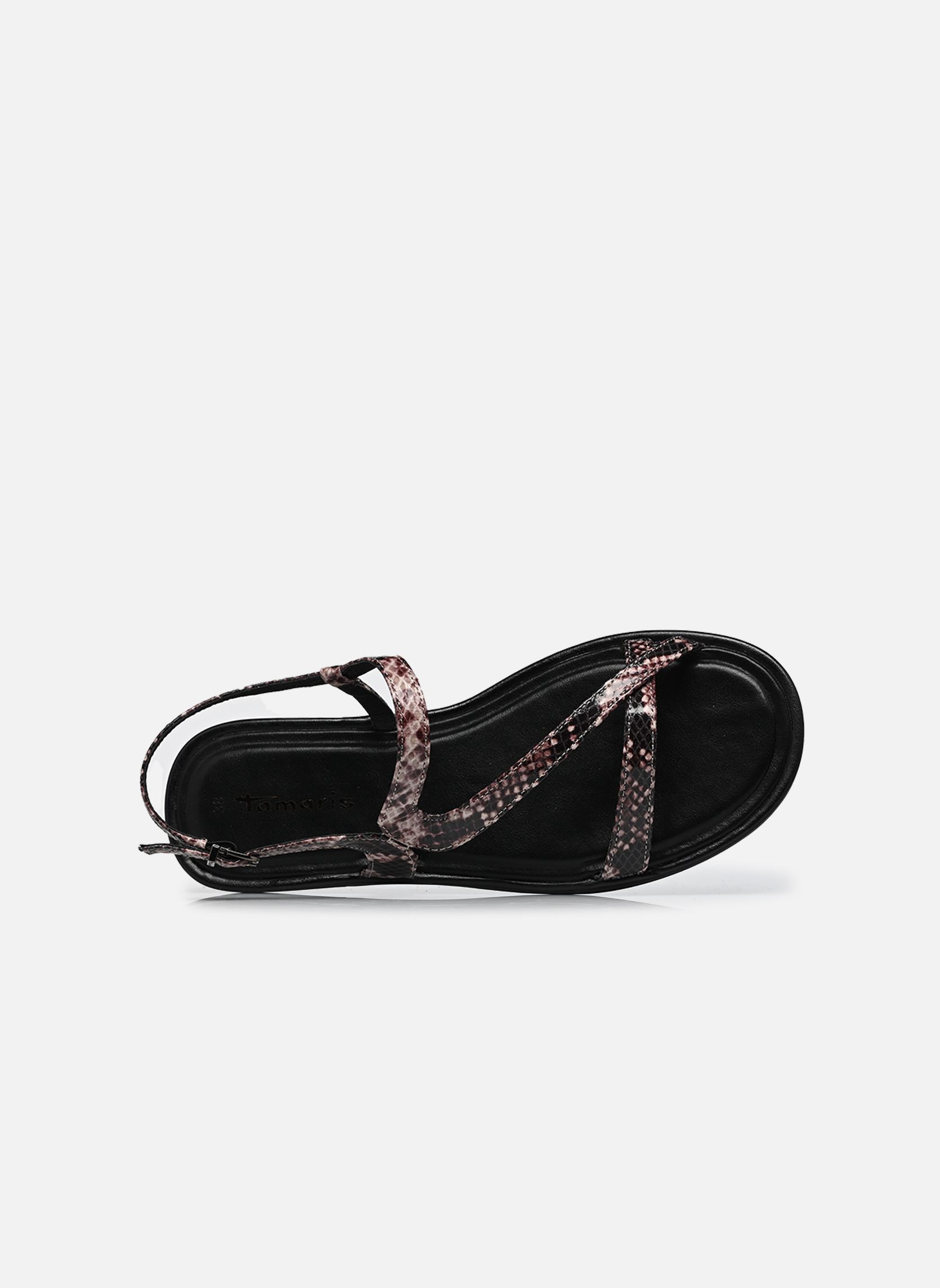 Sandalen 28124-46 dames bruin Tamaris Sandalen 28124-46 dames bruin BROWN SNAKE