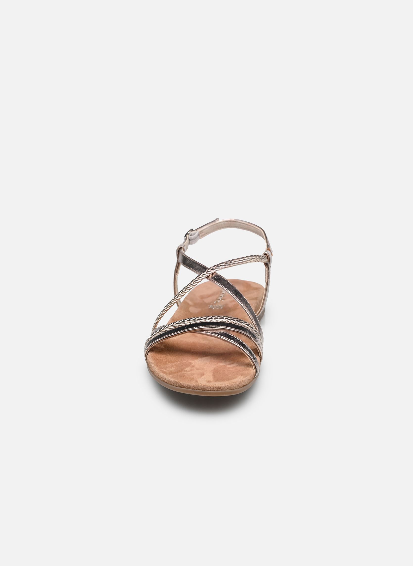 Sandalen 28130-46 damen gold und bronze Tamaris Sandalen 28130-46 damen gold und bronze CHAMPAGNE COMB