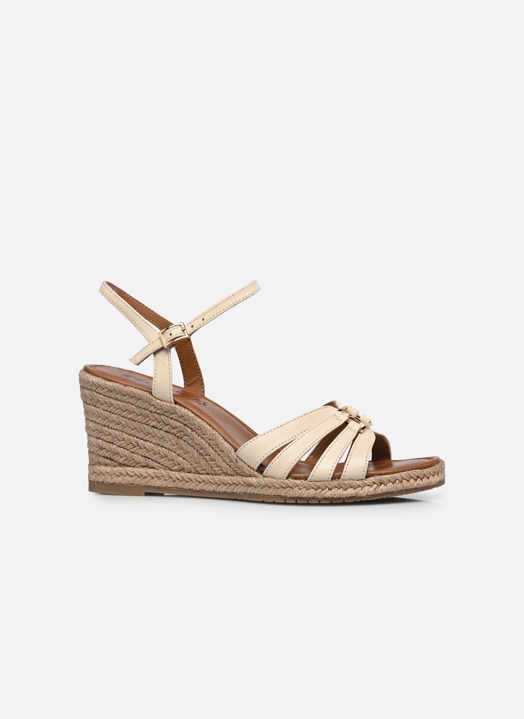 Keil- und Plateau-Espadrilles 28312-46 damen weiß Tamaris Keil- und Plateau-Espadrilles 28312-46 damen weiß OFFWHITE