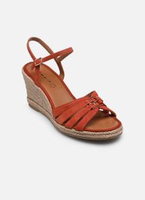Keil- und Plateau-Espadrilles 28312-46 damen weiß