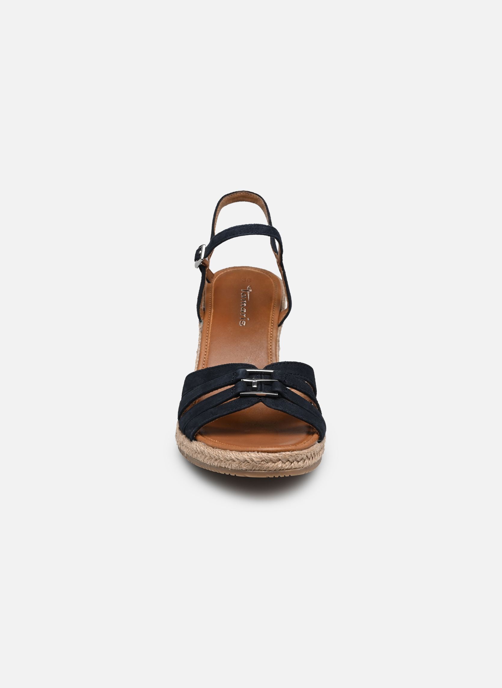 Keil- und Plateau-Espadrilles 28312-46 damen blau Tamaris Keil- und Plateau-Espadrilles 28312-46 damen blau NAVY