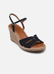 Keil- und Plateau-Espadrilles 28312-46 damen weiß