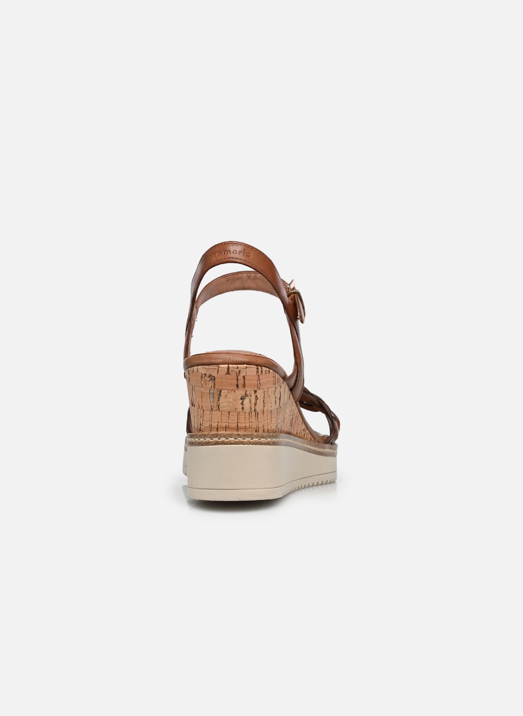 Sandales compensées et plateformes 28334-46 femme marron Tamaris Sandales compensées et plateformes 28334-46 femme marron COGNAC