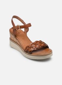Sandales compensées et plateformes 28334-46 femme or et bronze
