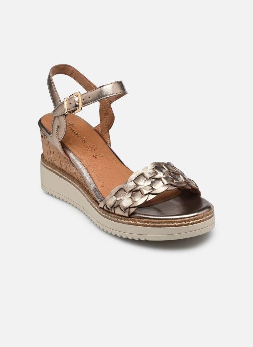 Tamaris Sandales compensées et plateformes 28334-46 femme or et bronze