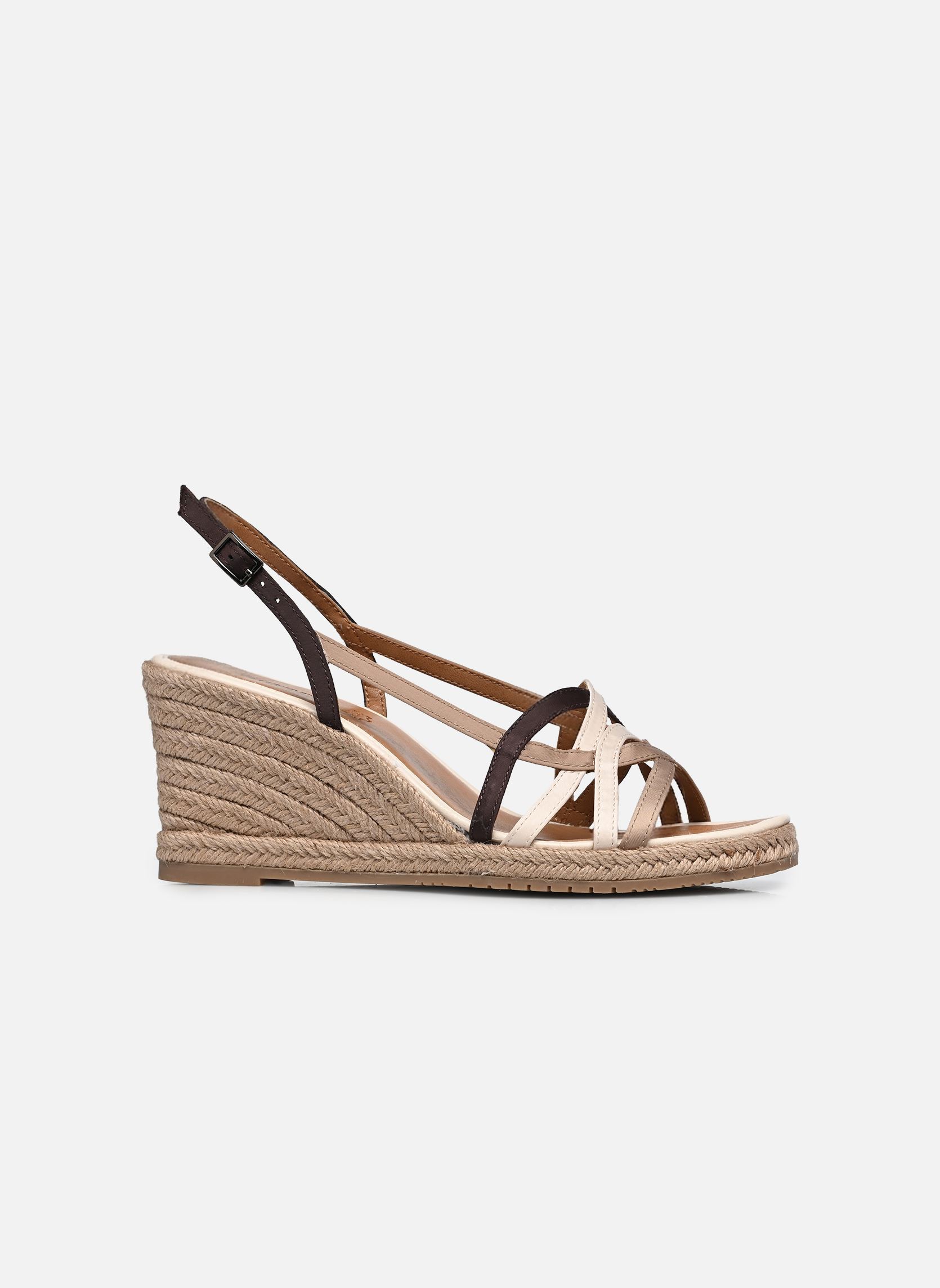Espadrilles compensées et plateformes 28364-46 femme multicolore Tamaris Espadrilles compensées et plateformes 28364-46 femme multicolore TAUPE COMB