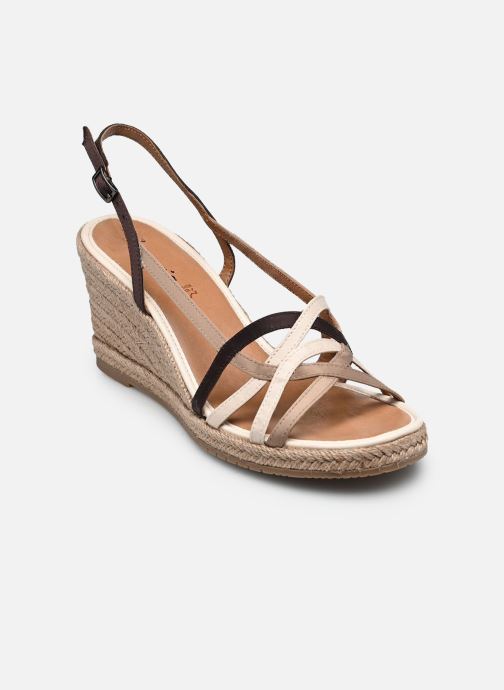 Tamaris Keil- und Plateau-Espadrilles 28364-46 damen mehrfarbig