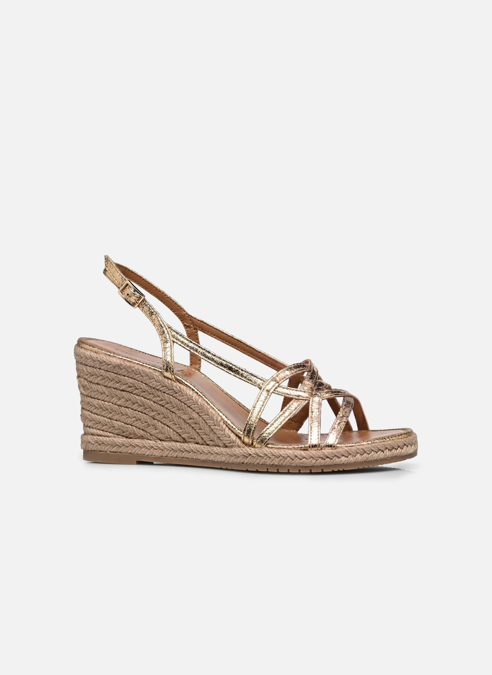 Espadrilles compensées et plateformes 28364-46 femme or et bronze Tamaris Espadrilles compensées et plateformes 28364-46 femme or et bronze GOLD