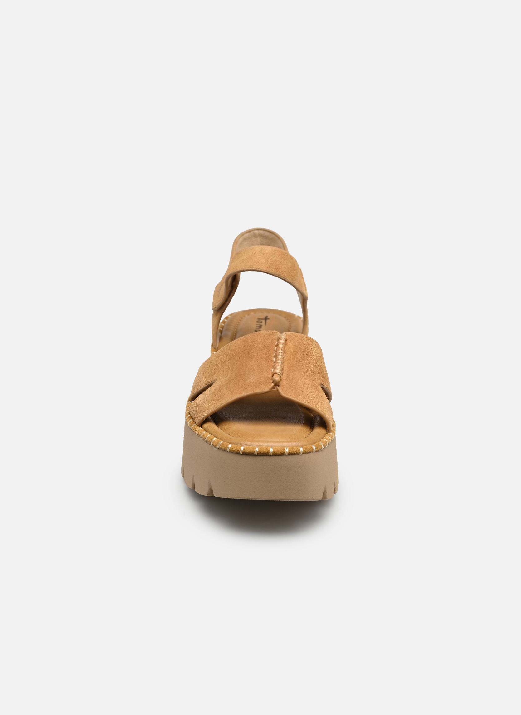 Sandales compensées et plateformes 28377-46 femme marron Tamaris Sandales compensées et plateformes 28377-46 femme marron CAMEL