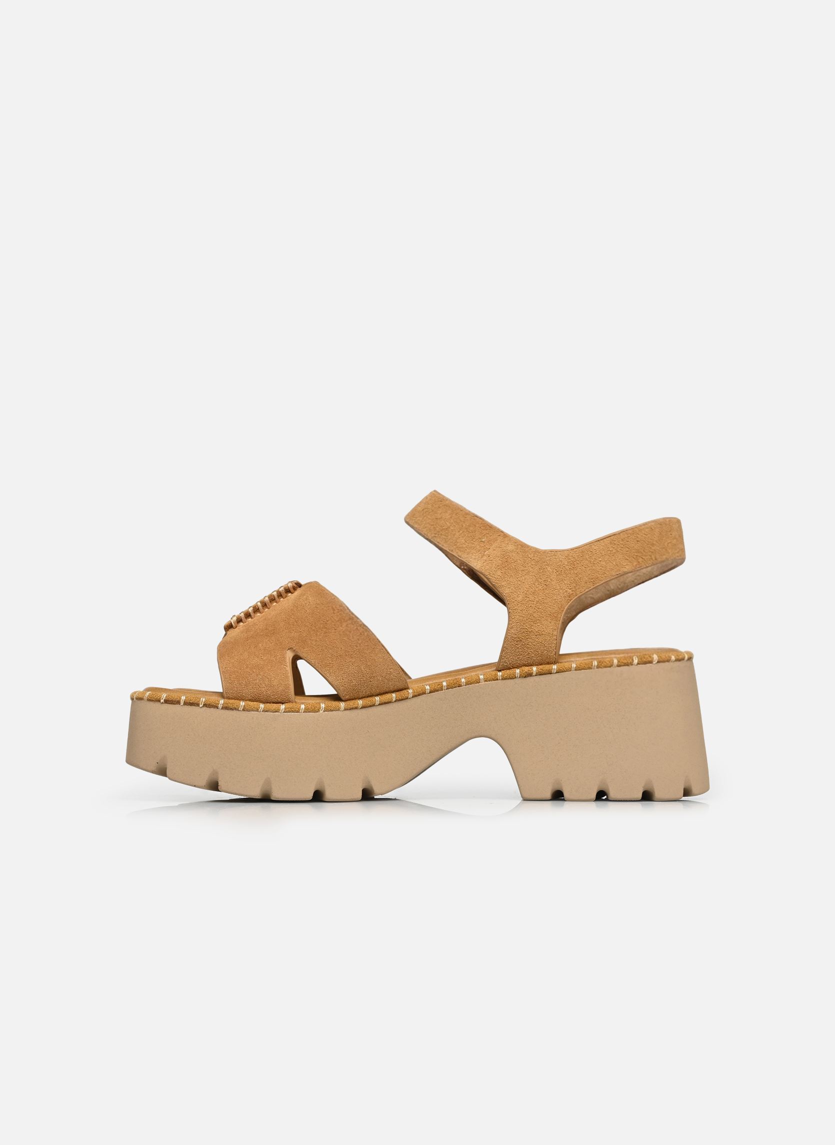 Sandales compensées et plateformes 28377-46 femme marron Tamaris Sandales compensées et plateformes 28377-46 femme marron CAMEL