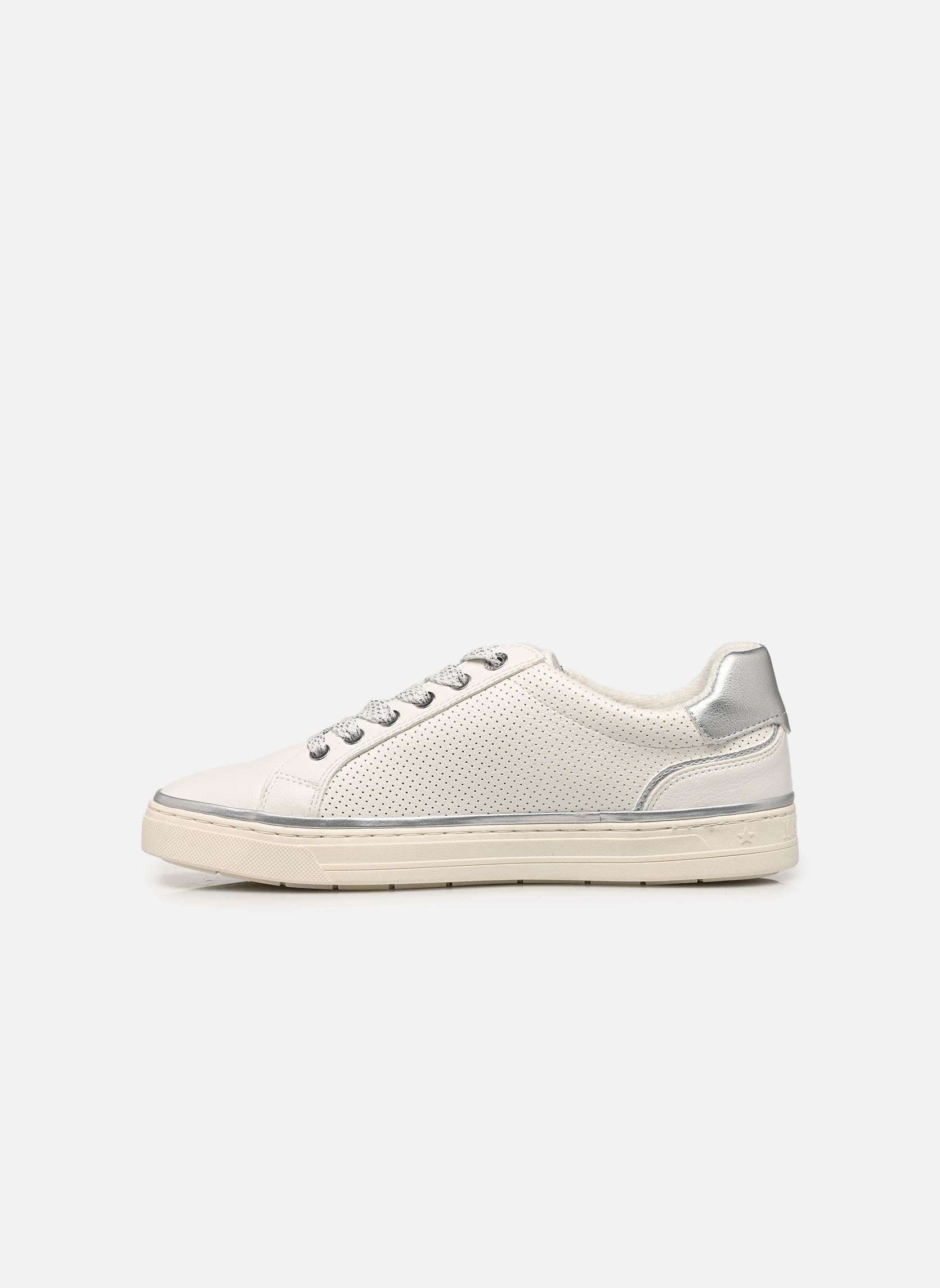 Baskets basses 26M0032006 femme blanc Mustang shoes Baskets basses 26M0032006 femme blanc White