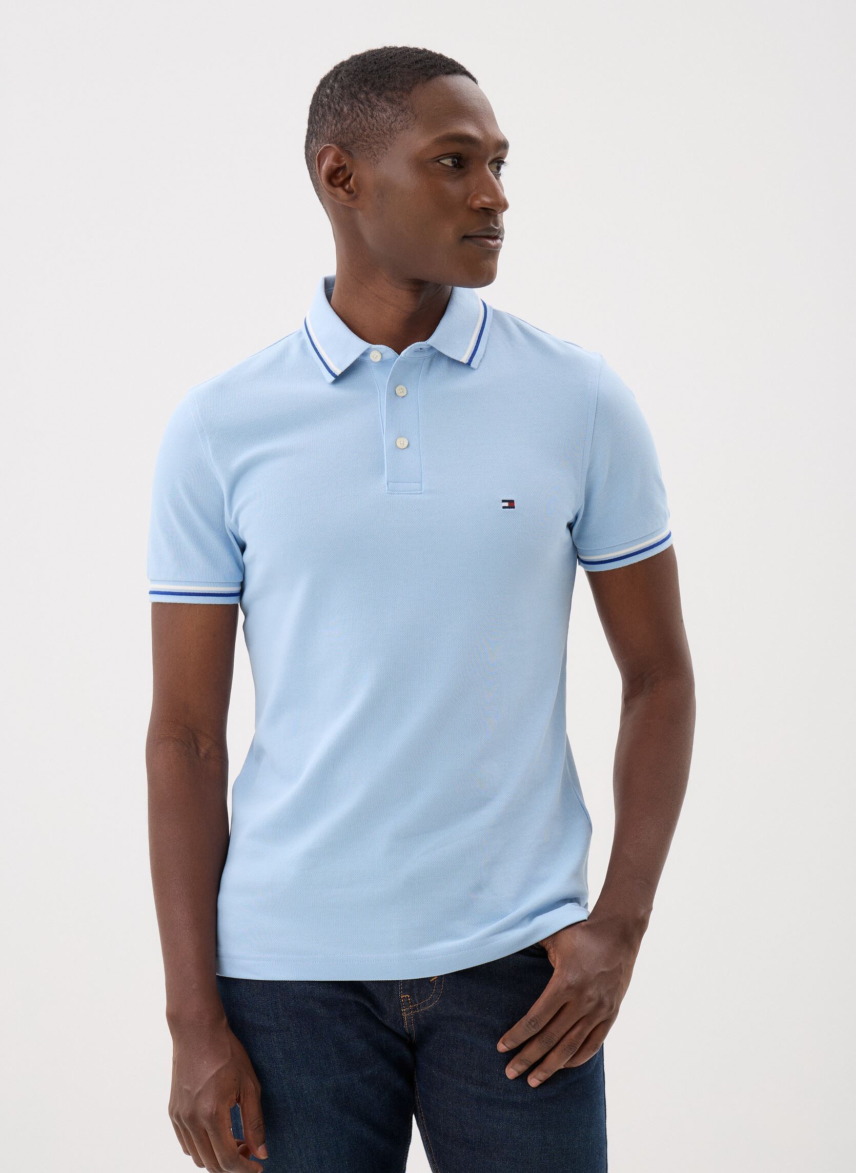 Vêtements Tommy Hilfiger Tipped Slim Fit Seas pour Homme