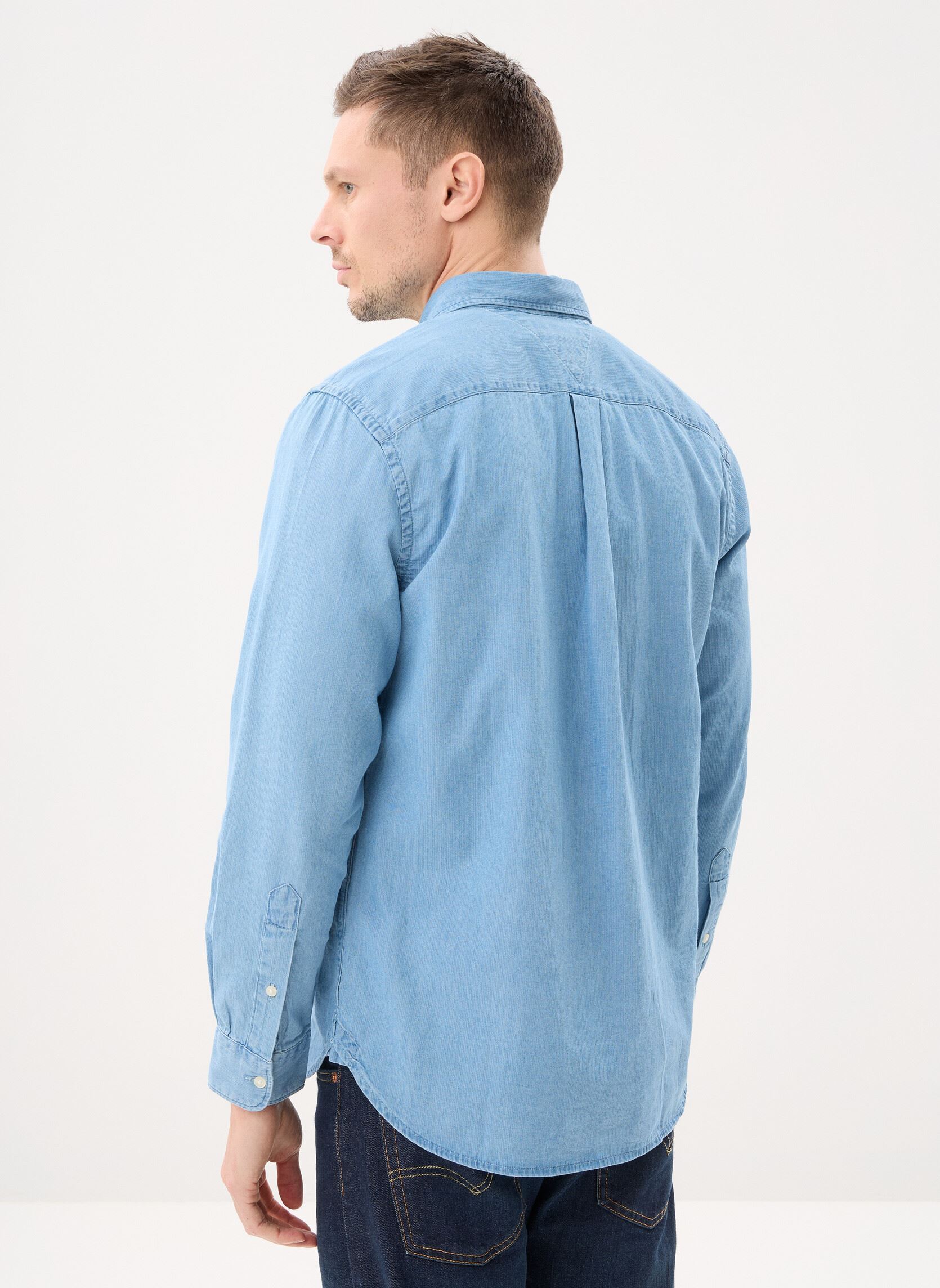 Hemden Bedford Indigo Rf Sh herren blau Tommy Hilfiger Hemden Bedford Indigo Rf Sh herren blau MEDIUM BLUE INDIGO