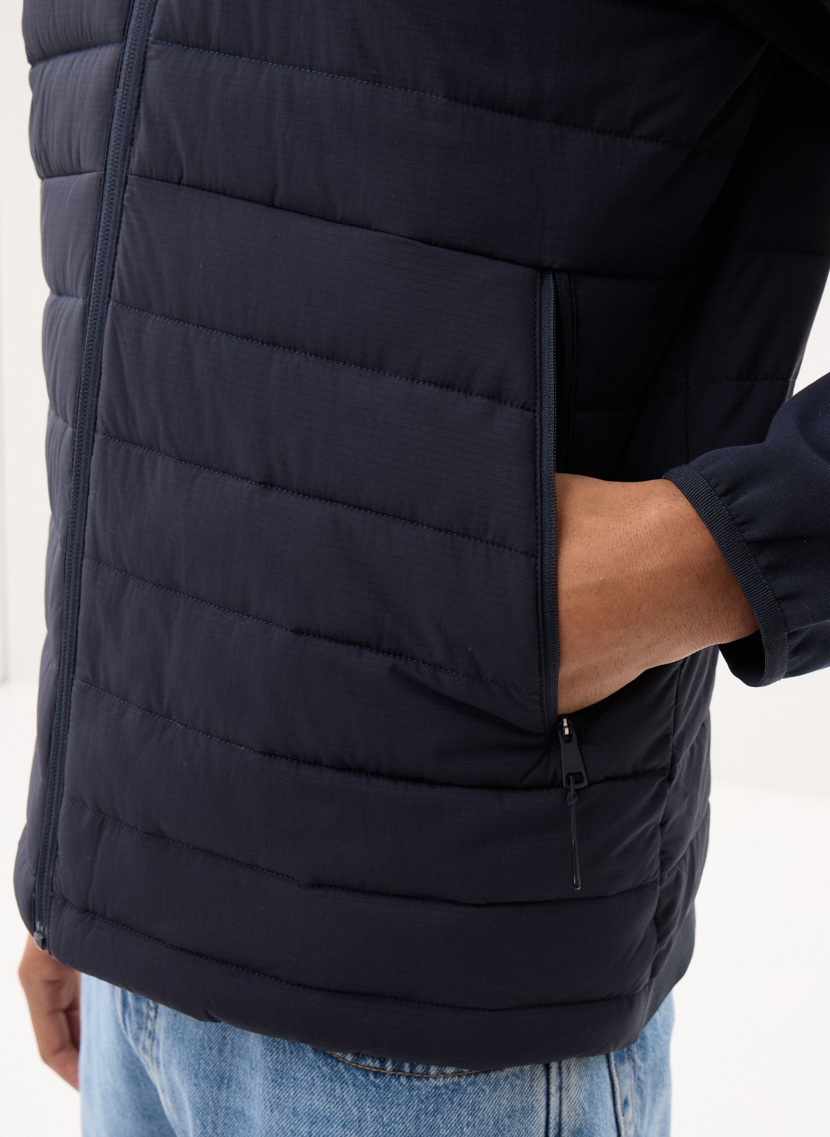 Sweats zippés Performance Mix Medi homme bleu Tommy Hilfiger Sweats zippés Performance Mix Medi homme bleu Desert Sky / Desert Sky